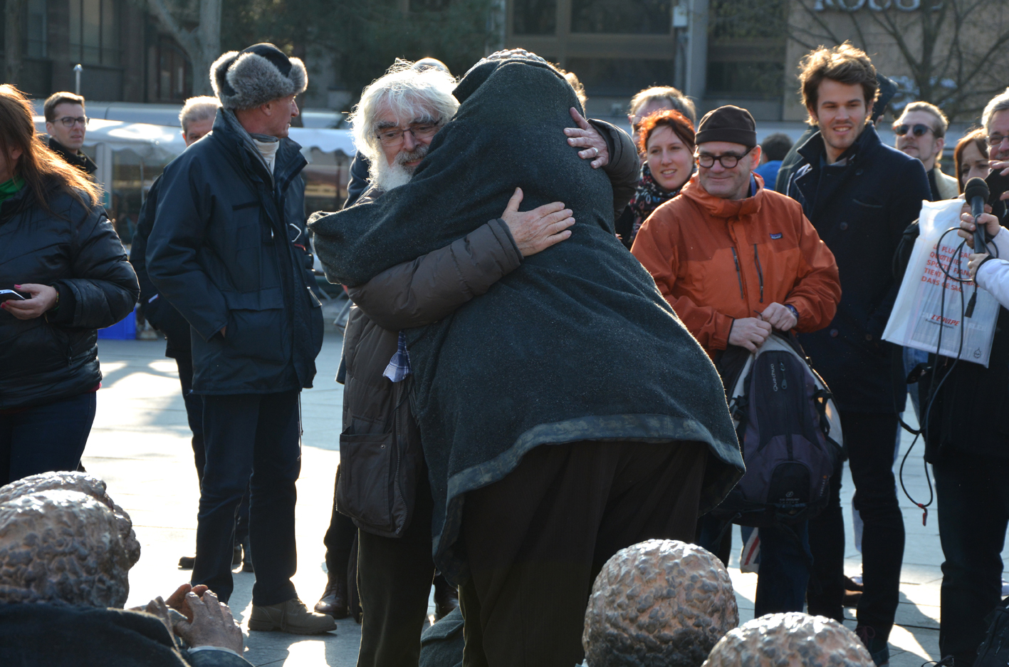 Photo Dominique Houdart et les Padox à Strasbourg (mars 16)