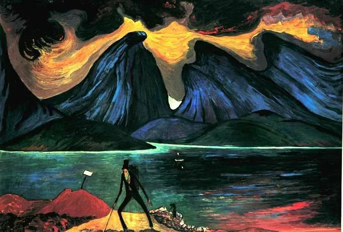 Marianne von Werefkin — Le Chiffonier, 1917.