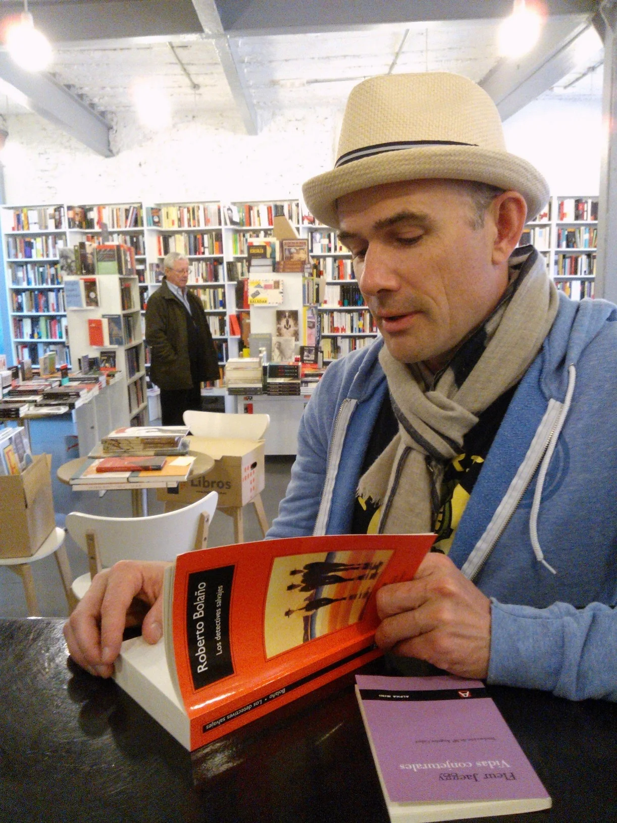 Danielewski à la librairie madrilène Los tipos infames , en 2014.