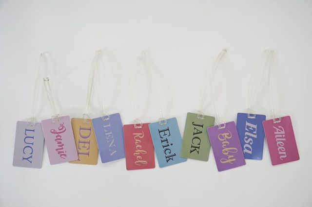 Bag Tags #tjsclearart