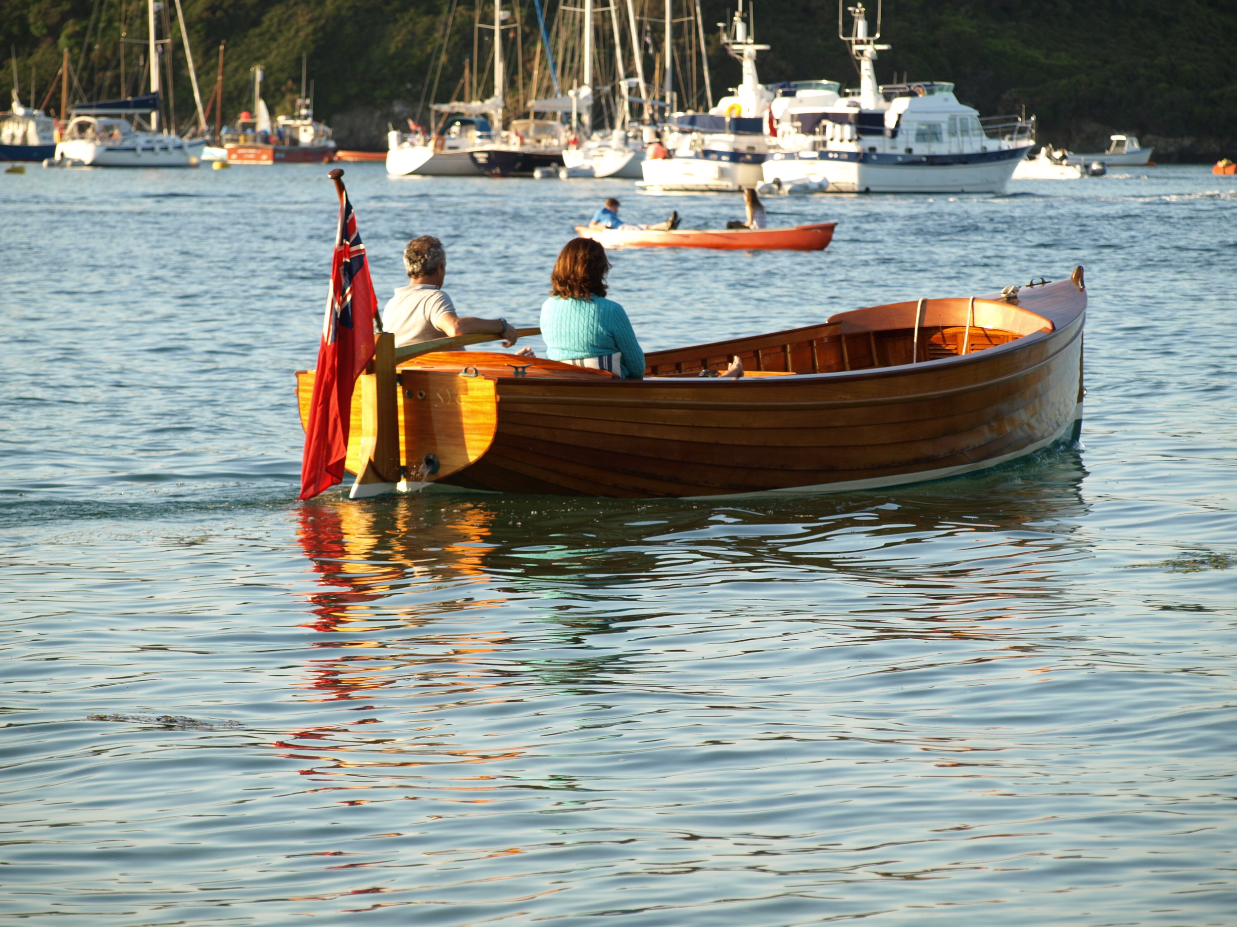 Boats on the estuary