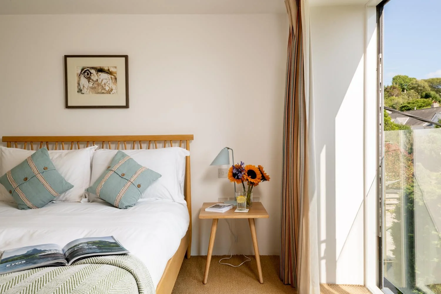 Bedroom 2 - overlooking the gardens