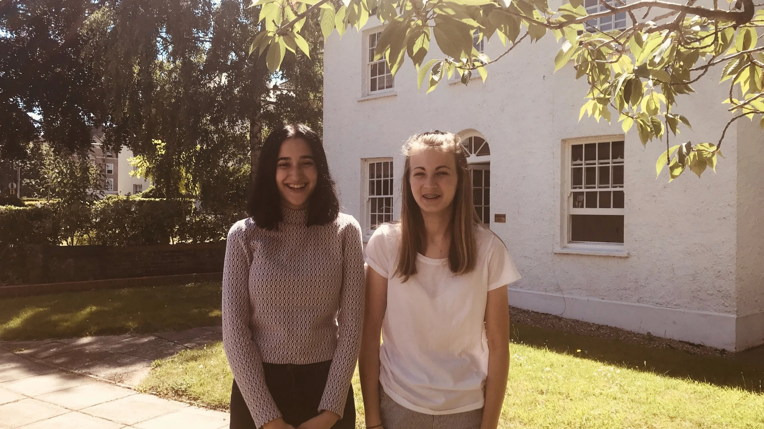 Left to Right: Dzheren & Elise.