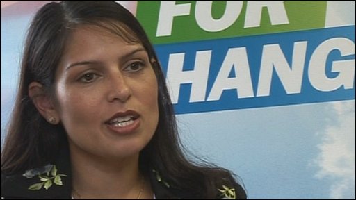 Tory MP Priti Patel