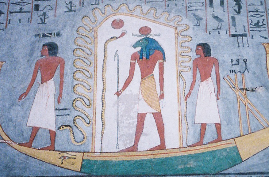 Fig. 8.2 Heka from Tomb of Ramses I.JPG