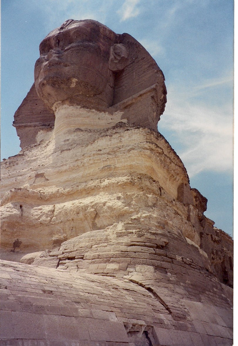 Figure 1. The Great Sphinx of Giza created with human and lion characteristics.