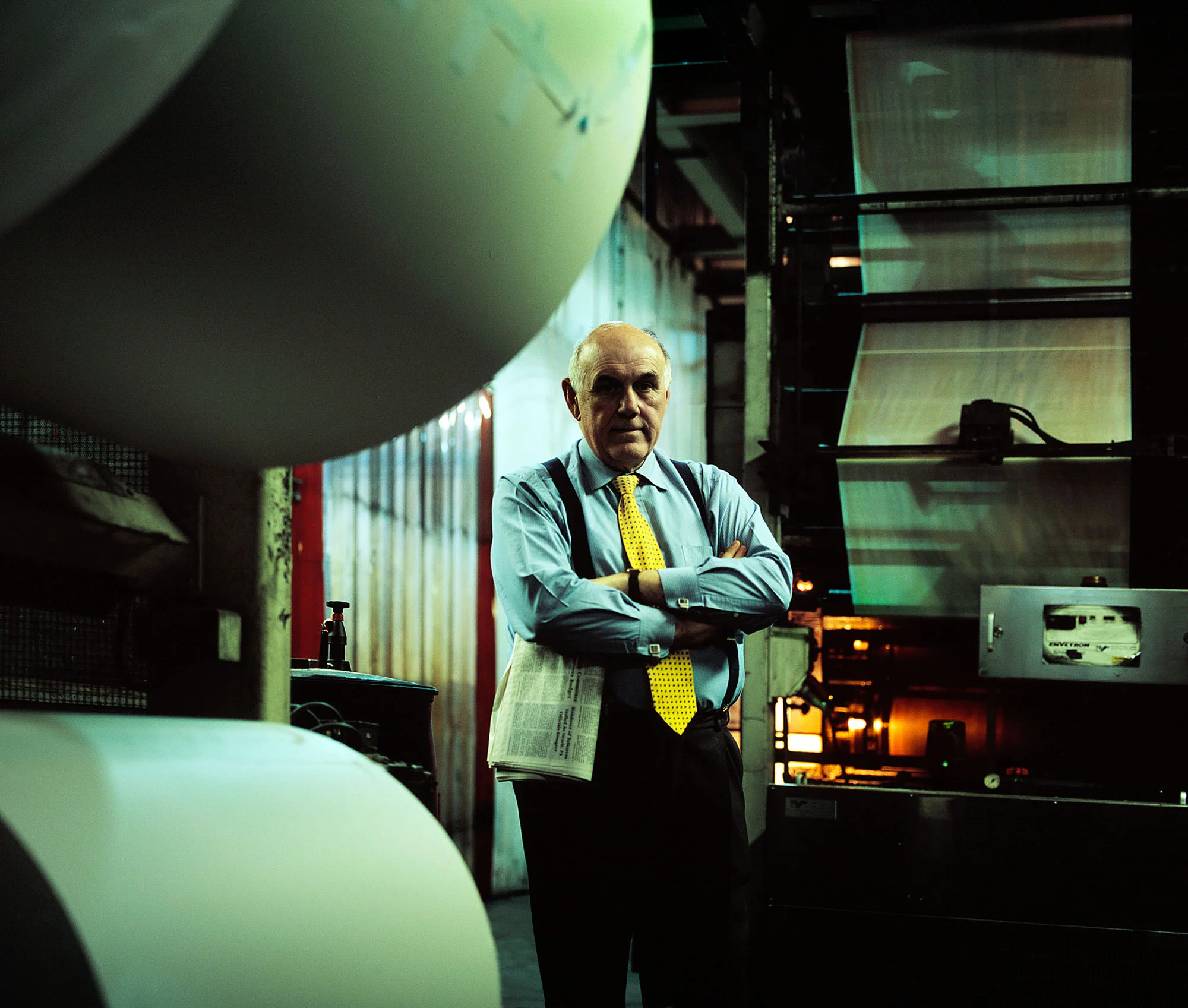 Barry Leatherland, News Printer