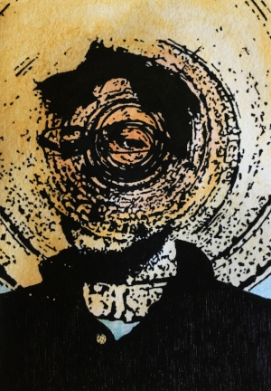 Disintegration (self-portrait), 2016