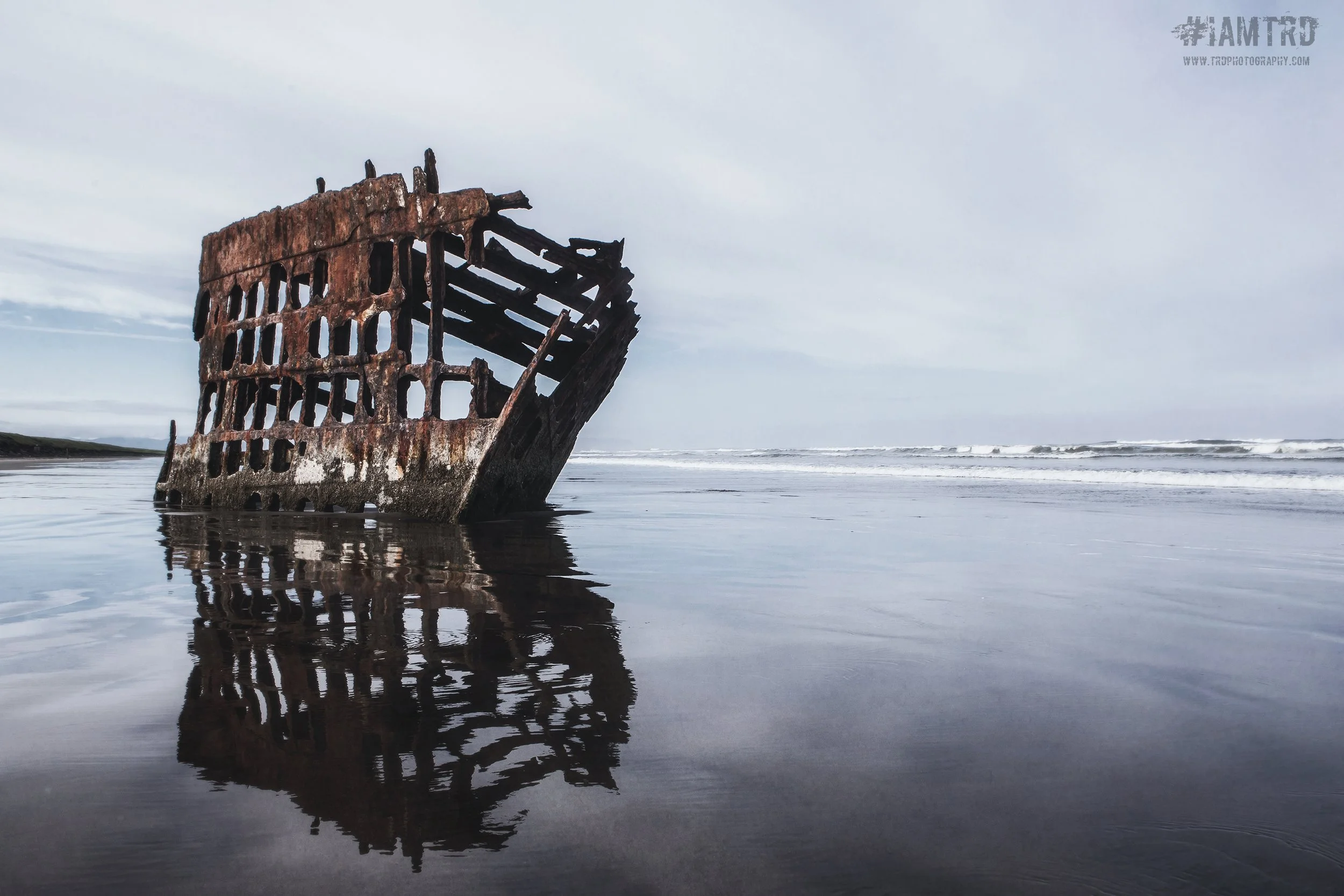 Wreck of the Peter Iredale - Warrenton, Oregon
Photographer Ricky Davis of TRD Photography
