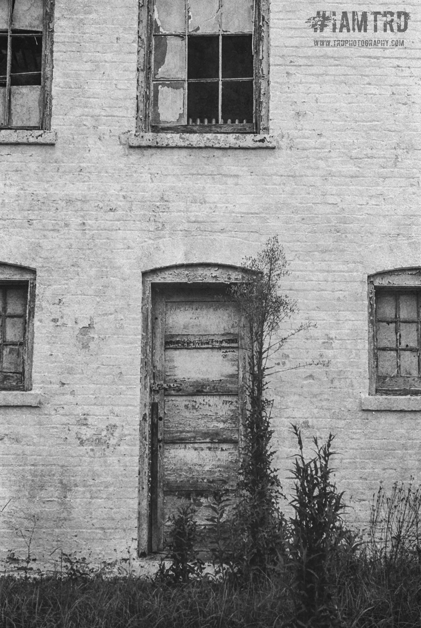 Doorway - Central State Hospital - Milledgeville, Georgia 
Kodak Tri X Film Photography 
Photographer Ricky Davis of TRD Photography

