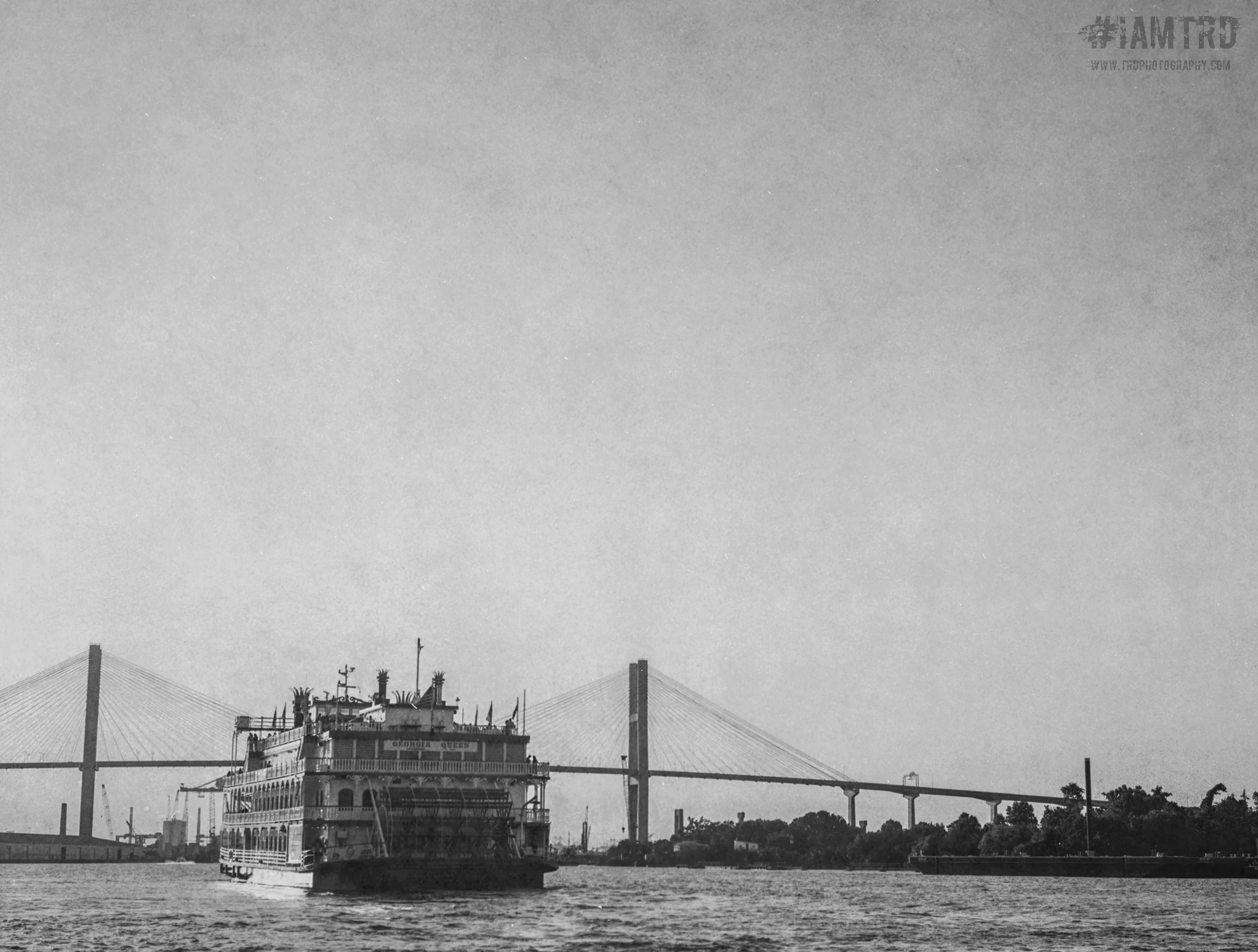 The Georgia Queen - Savannah, Georgia
Kodak Tri X Film Photography 
Photographer Ricky Davis of TRD Photography