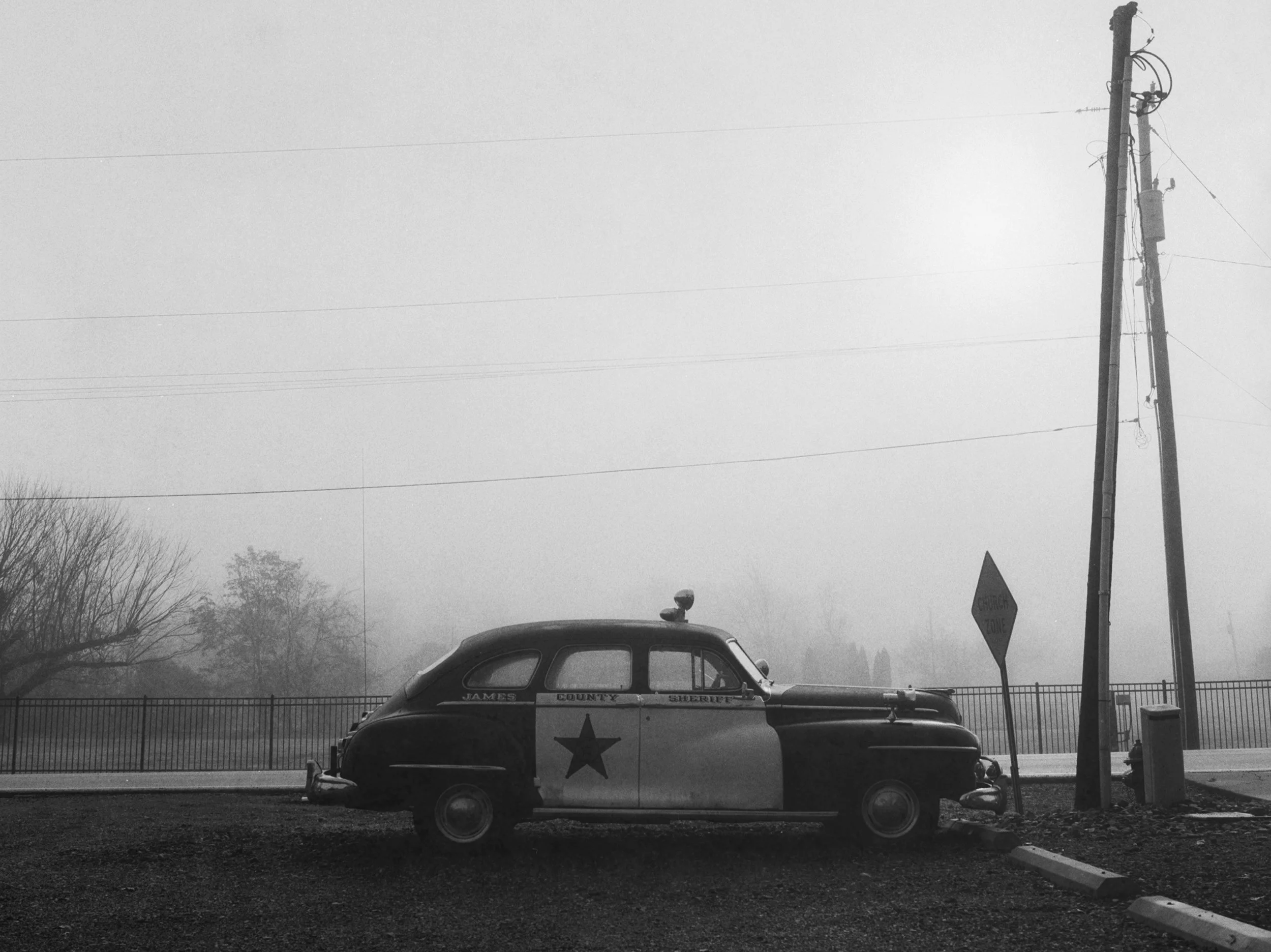 Antique James County Police Car - Ooltewah Whistlestop - Ooltewah, Tennessee
Kodak Tri X Film Photography 
Photographer Ricky Davis of TRD Photography