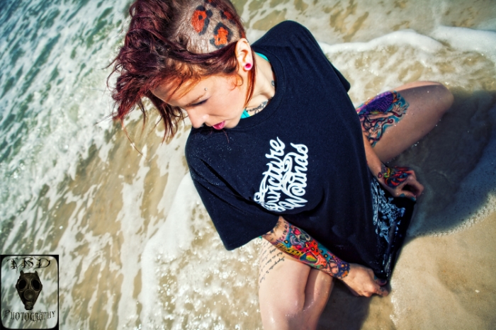 Model - Jessi Anne - Photo TRD Photography 2012 - Puncture Wounds Clothing
