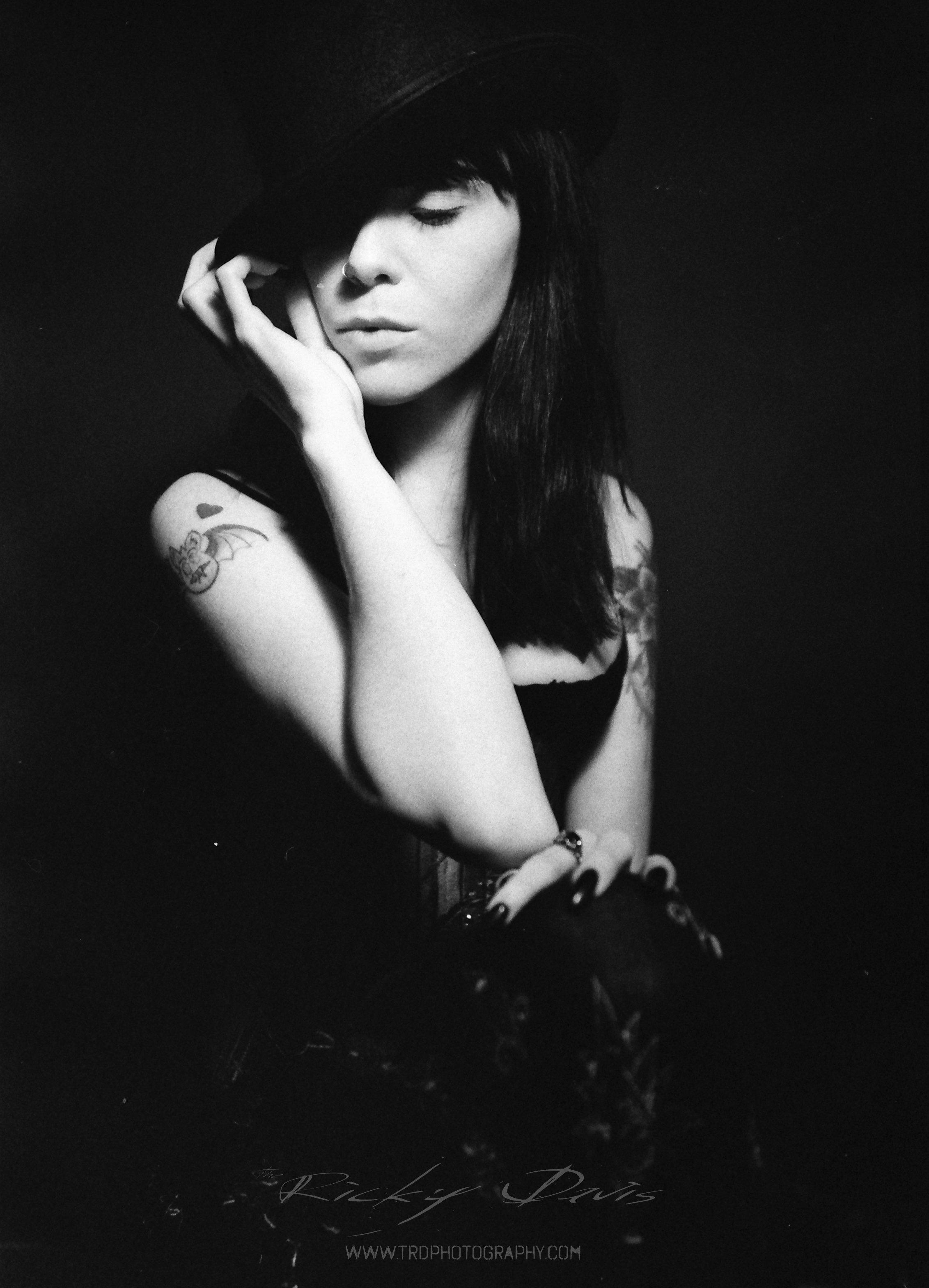 Model Krysten Barnes - Photographer Ricky Davis of TRD Photography - Fuji Acros 100 Film