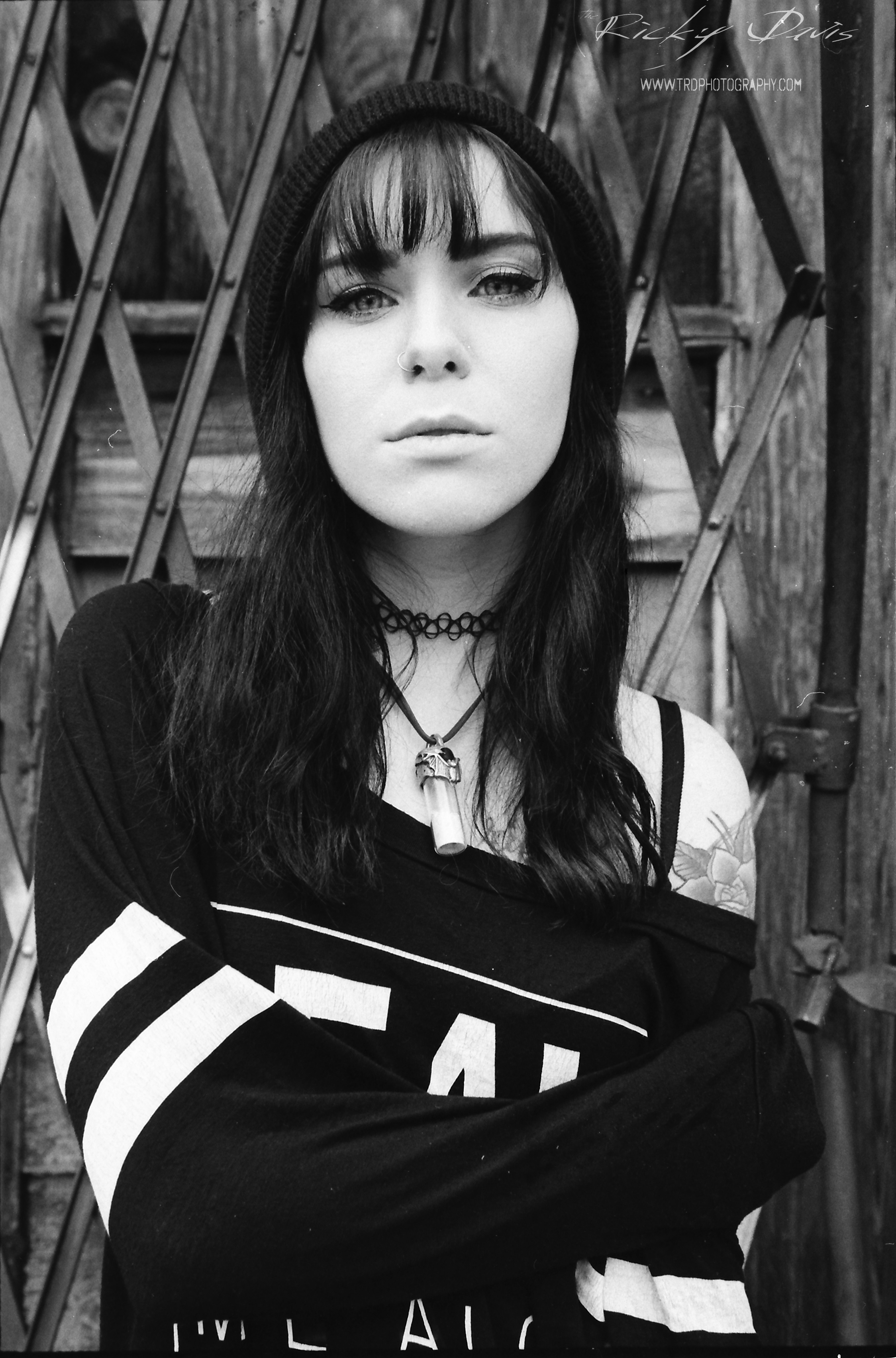 "What Makes You Feel Beautiful?" Series - Krysten B - Photo by Ricky Davis of TRD Photography - Film Photo - Kodak Tri X