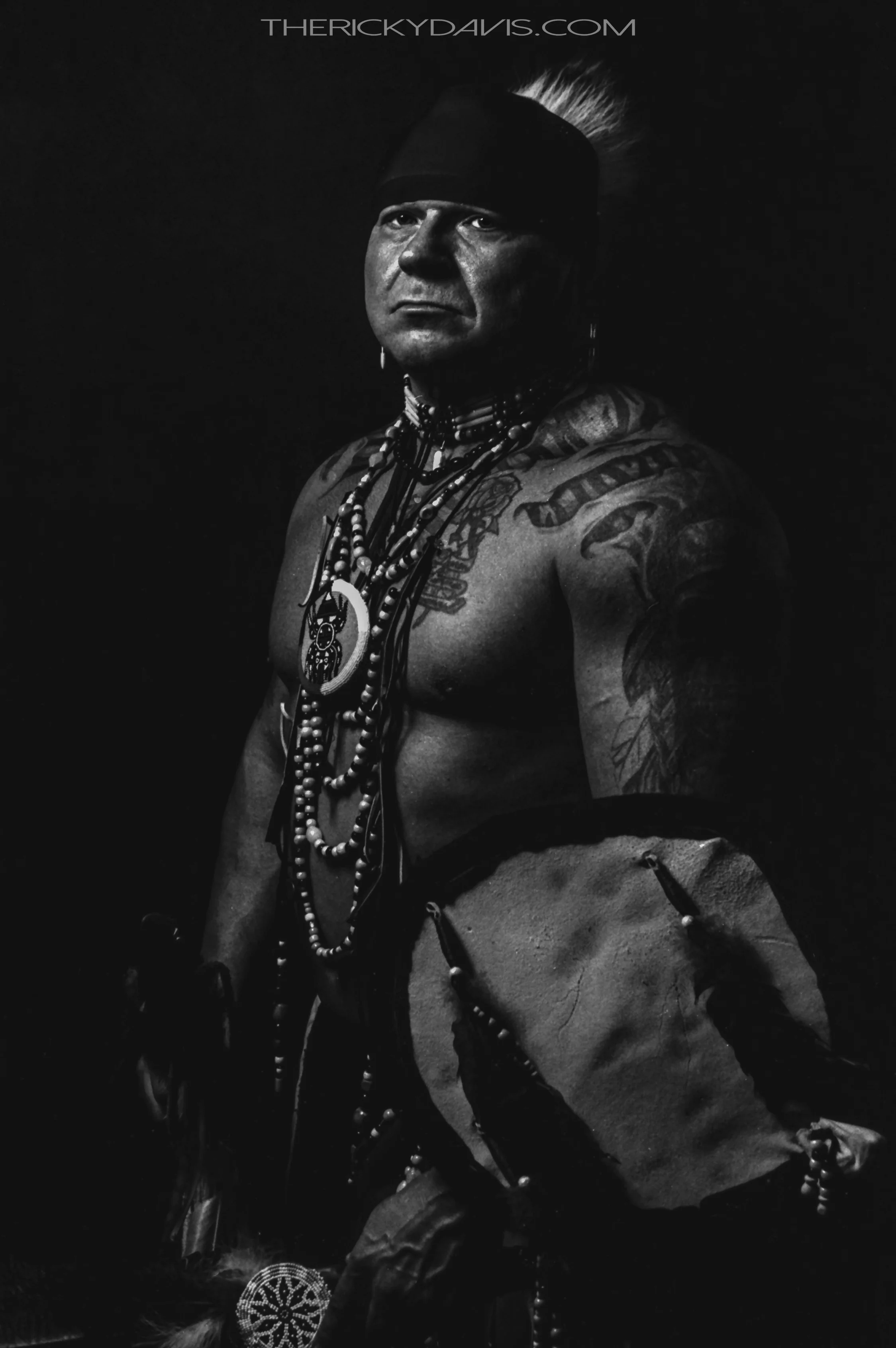 Native American Portraits - The Series - Wes Collins - Photographer - Ricky Davis
