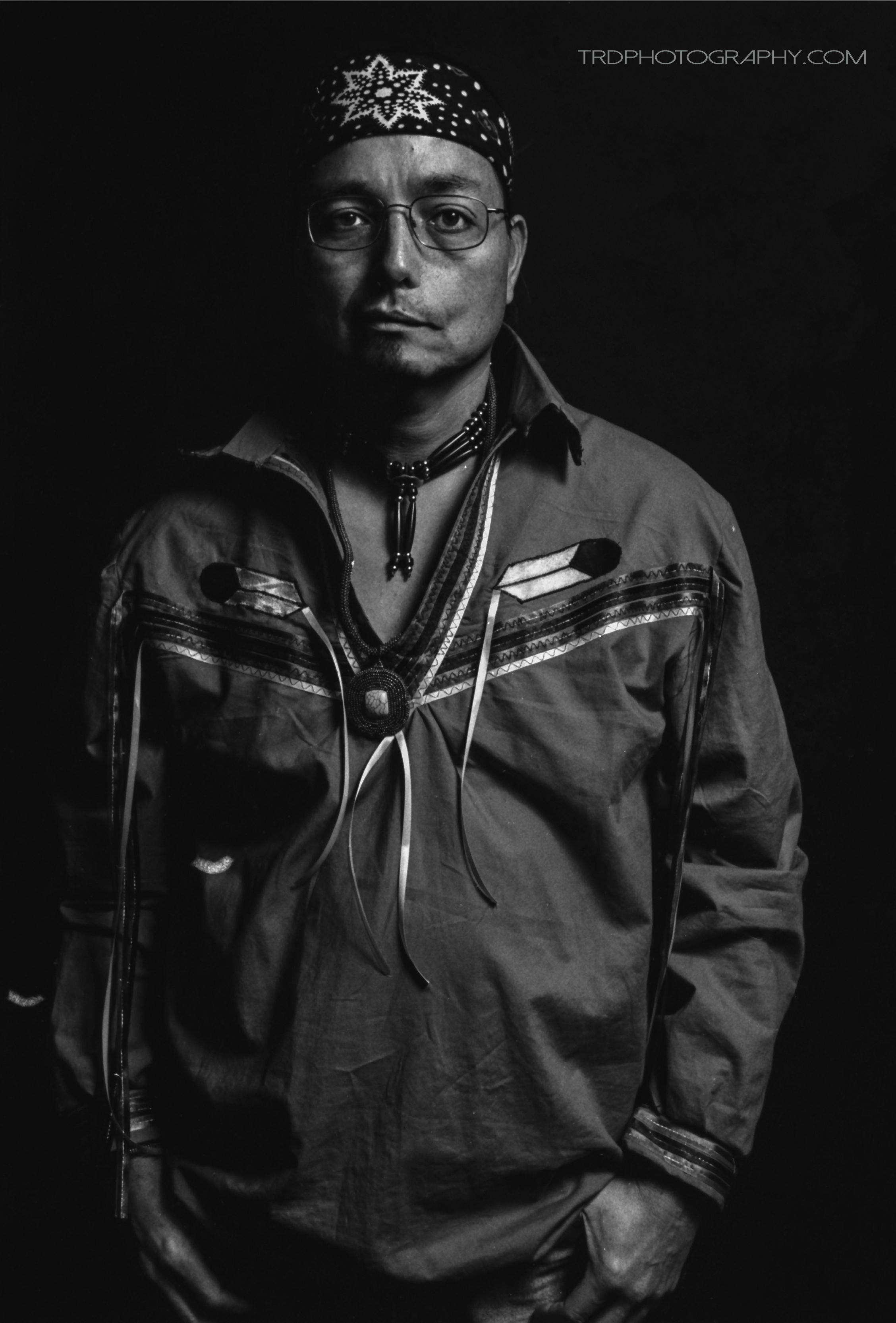 Jeff Johnson - Native American Portrait Series - TRD Photography
