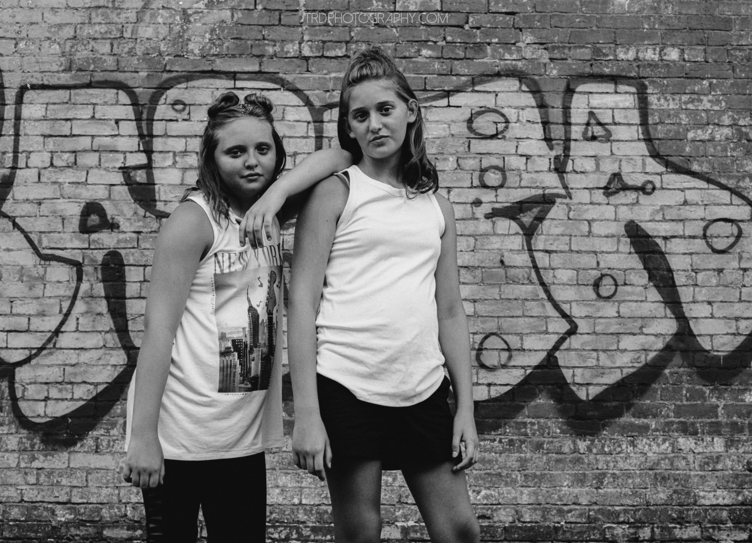 Siblings Session - Kodak Tri X - TRD Photography - Chattanooga, TN. 