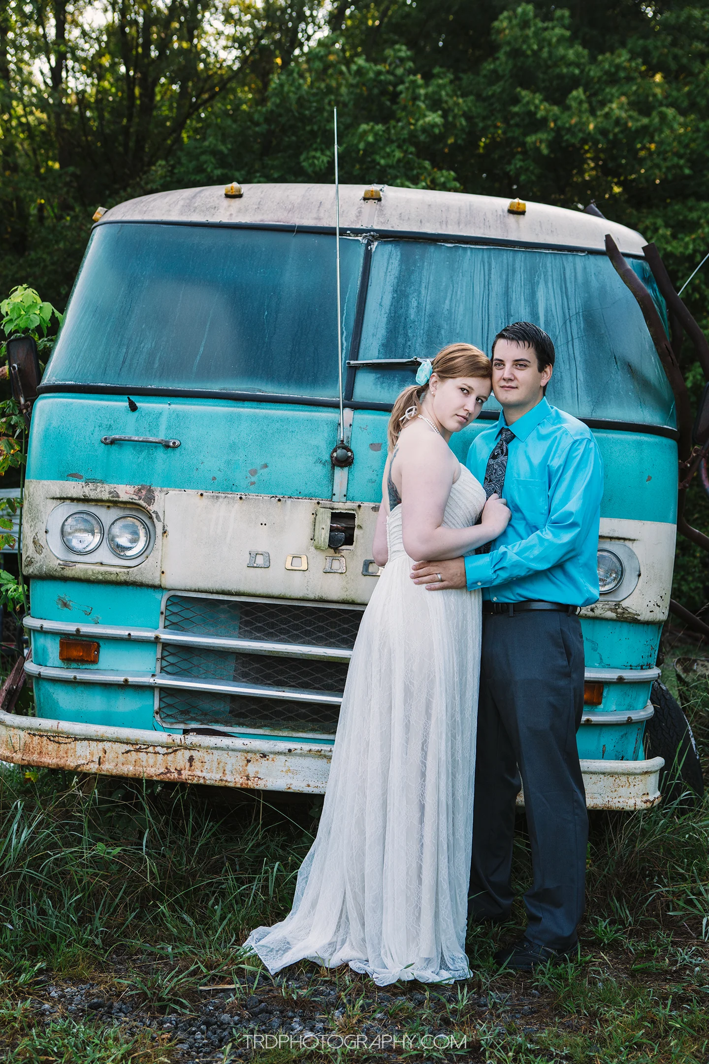 Old Car City USA - Wedding Portraits - Chattanooga Wedding Photographer 
