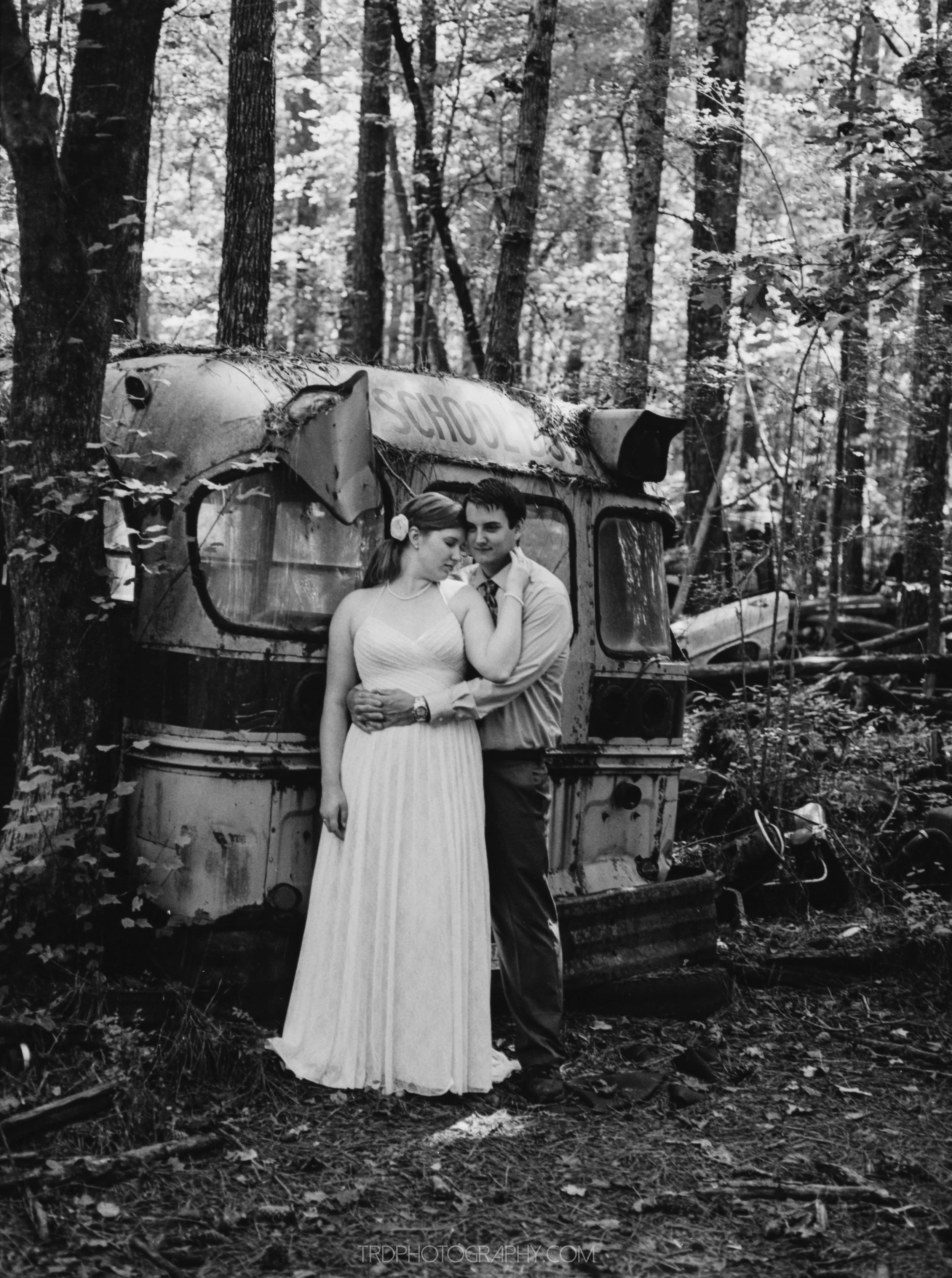 Old Car City USA - Wedding Portraits - Chattanooga Wedding Photographer 