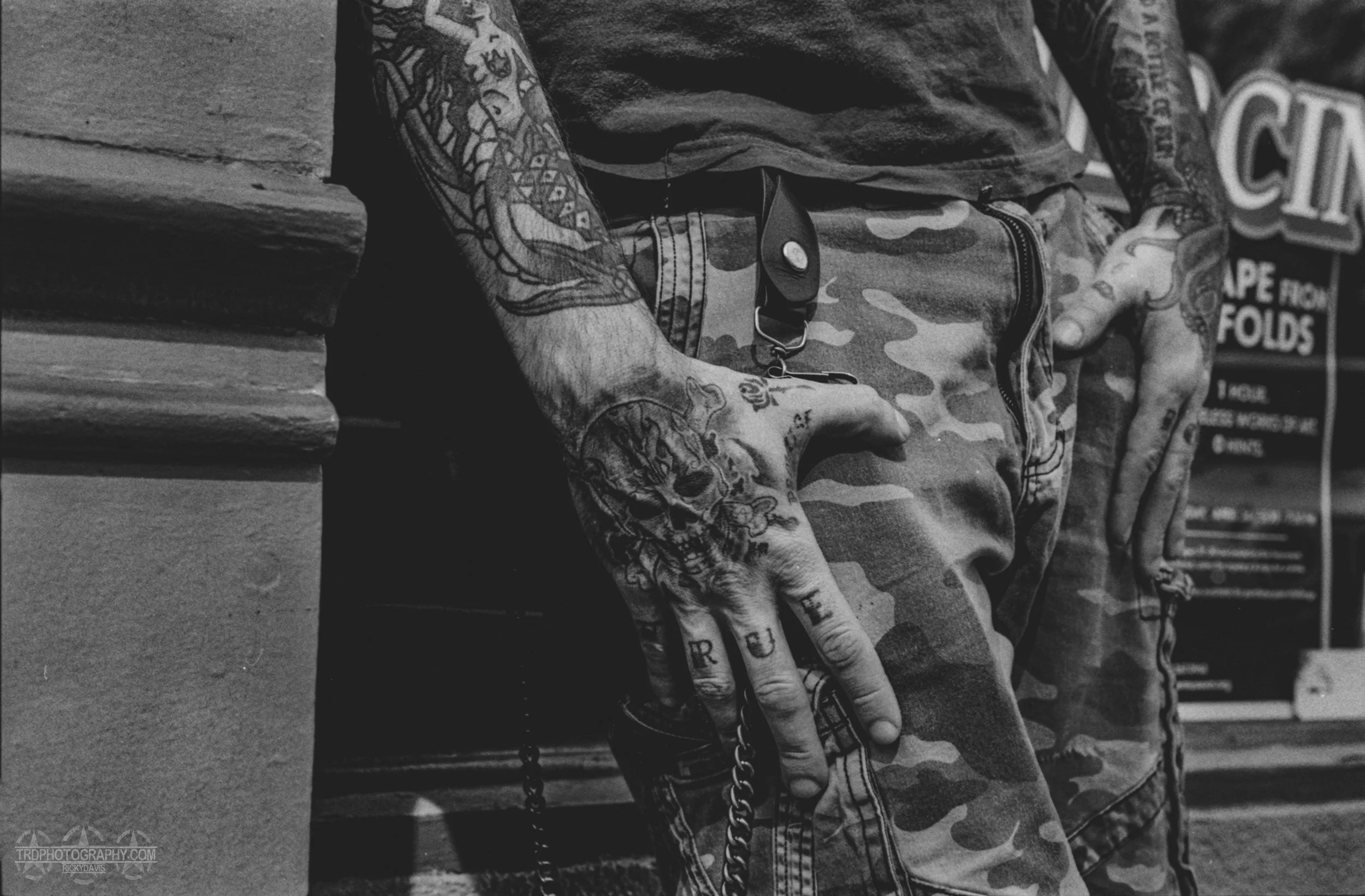 Tattoo Artist Kenneth Chope - TRD Photography