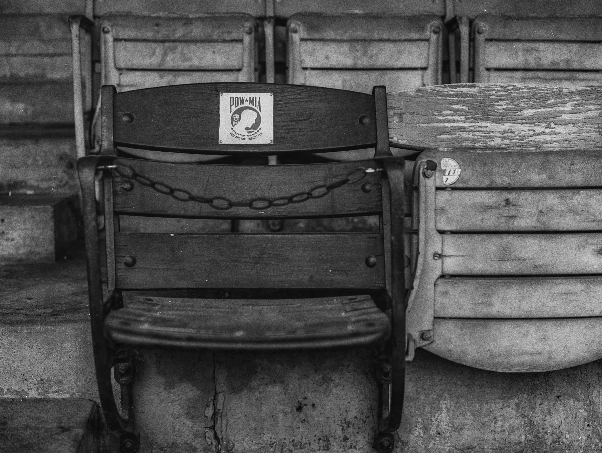 POW/MIA Tribute - Bosse Field in Evansville, Indiana from my Baseball Series.