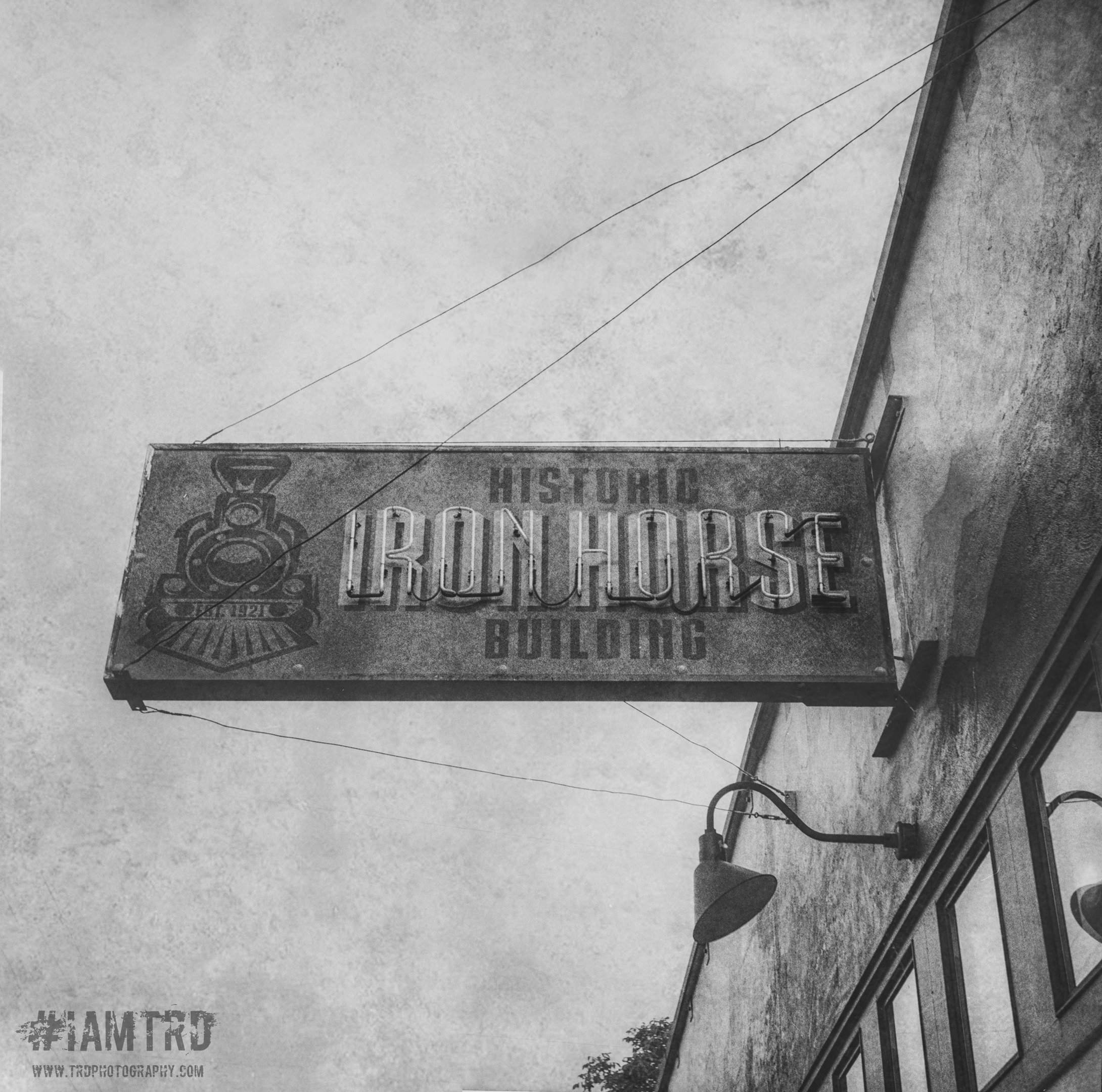 Historic Iron Horse Building Sign - Portland, Oregon
Kodak Tri X Film Photography
Photographer Ricky Davis of TRD Photography