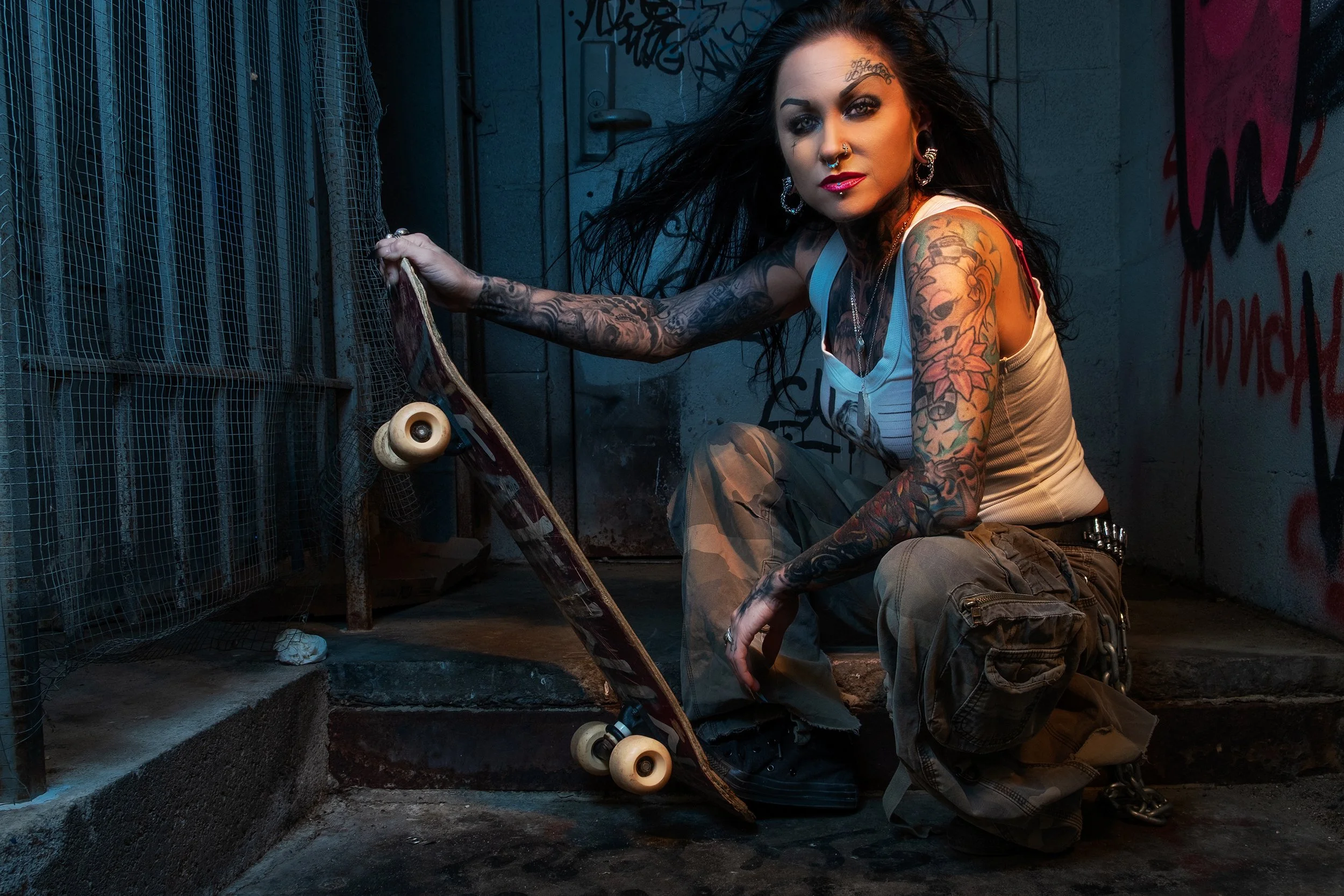 Creative Portrait Photography - Chattanooga Portrait Photographer - Chattanooga Portrait Photography - Photographer Ricky Davis of TRD Photography - Tattoo Model Photographer - Alternative Photographer - Chattanooga Tattoo Photography - gothic photog