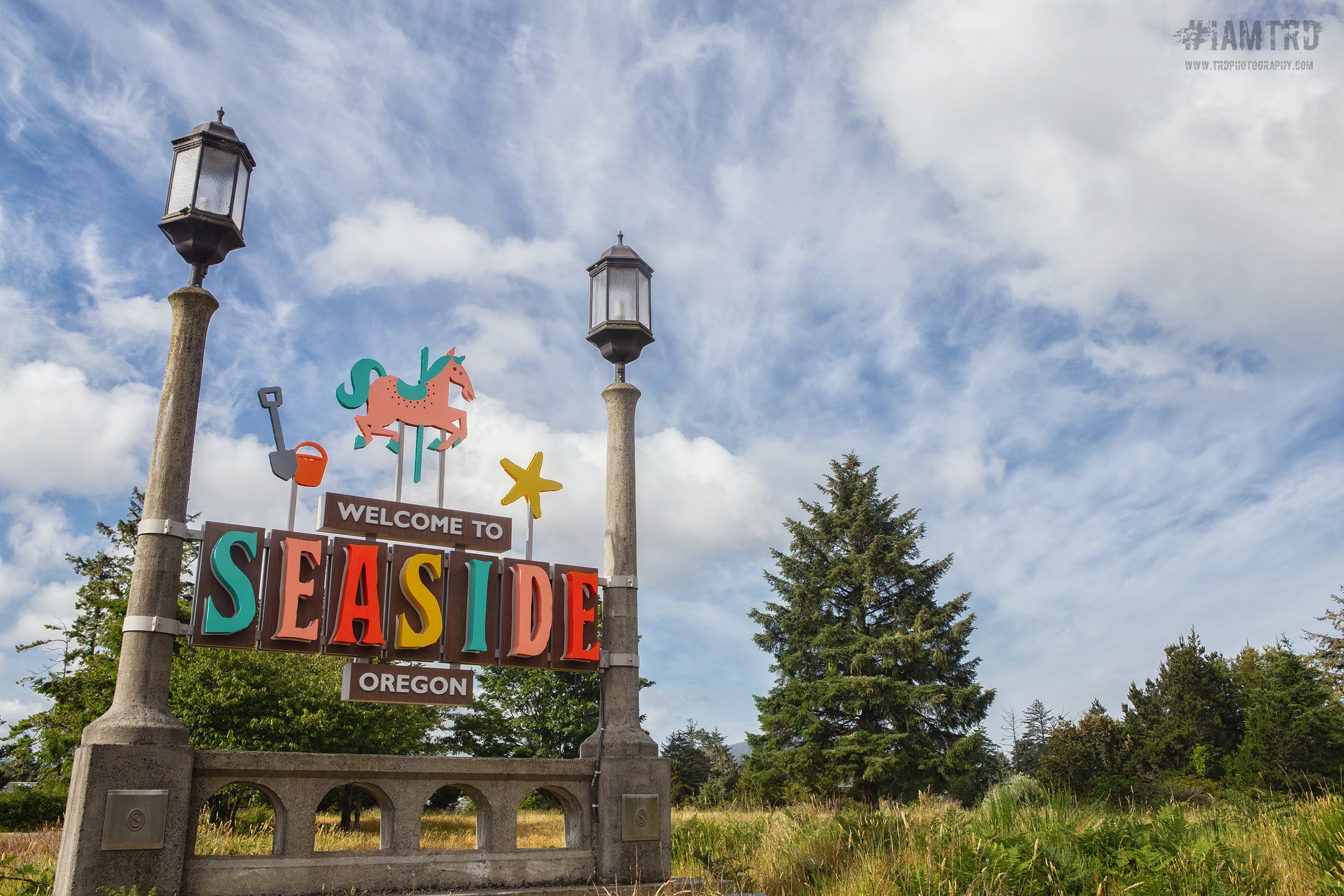 Welcome to Seaside Sign - Seaside, Oregon
Photographer Ricky Davis of TRD Photography