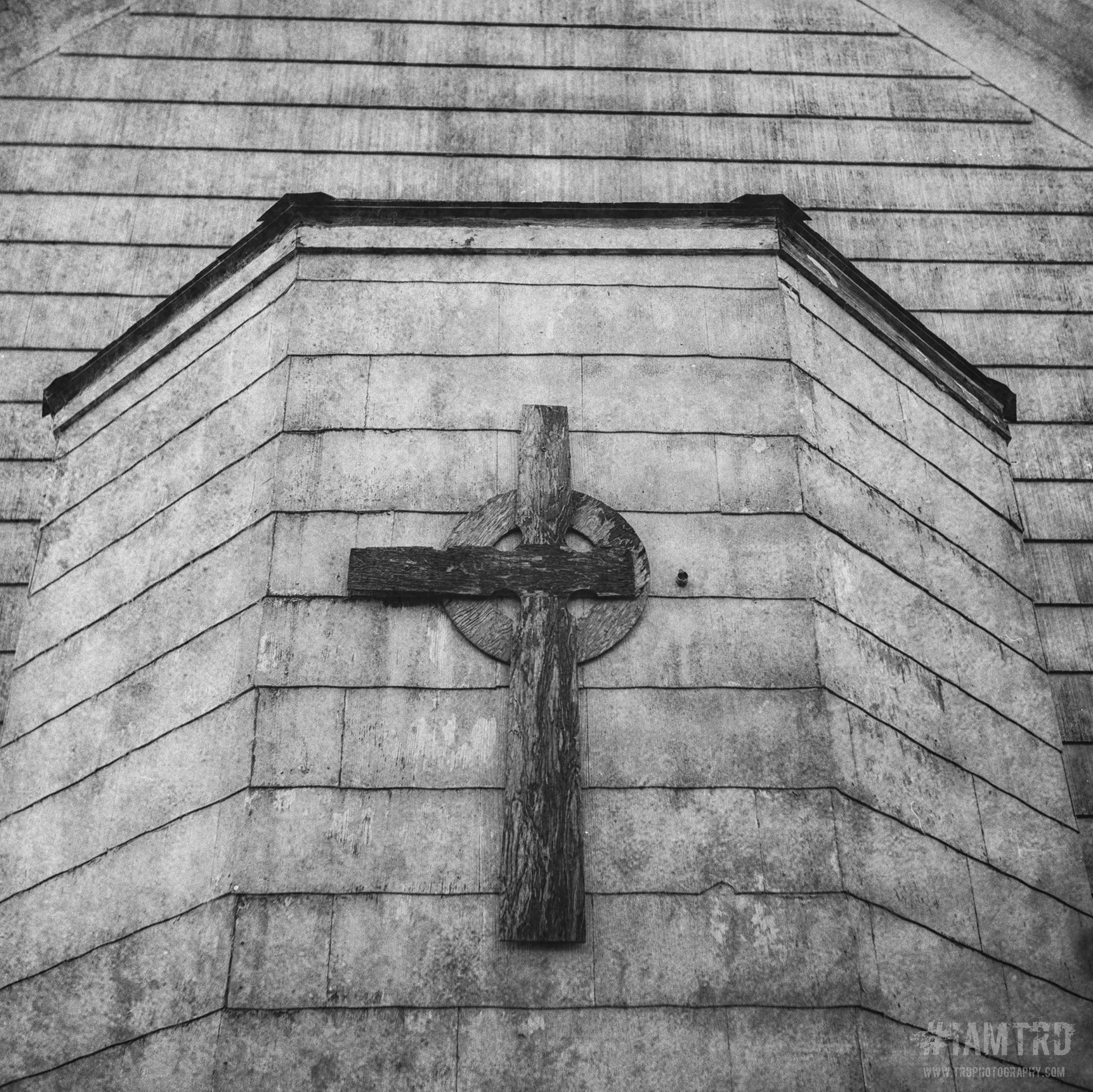Broken Cross on outside of a abandoned church - Oregon Coast
Kodak Tri X Film Photography
Photographer Ricky Davis of TRD Photography