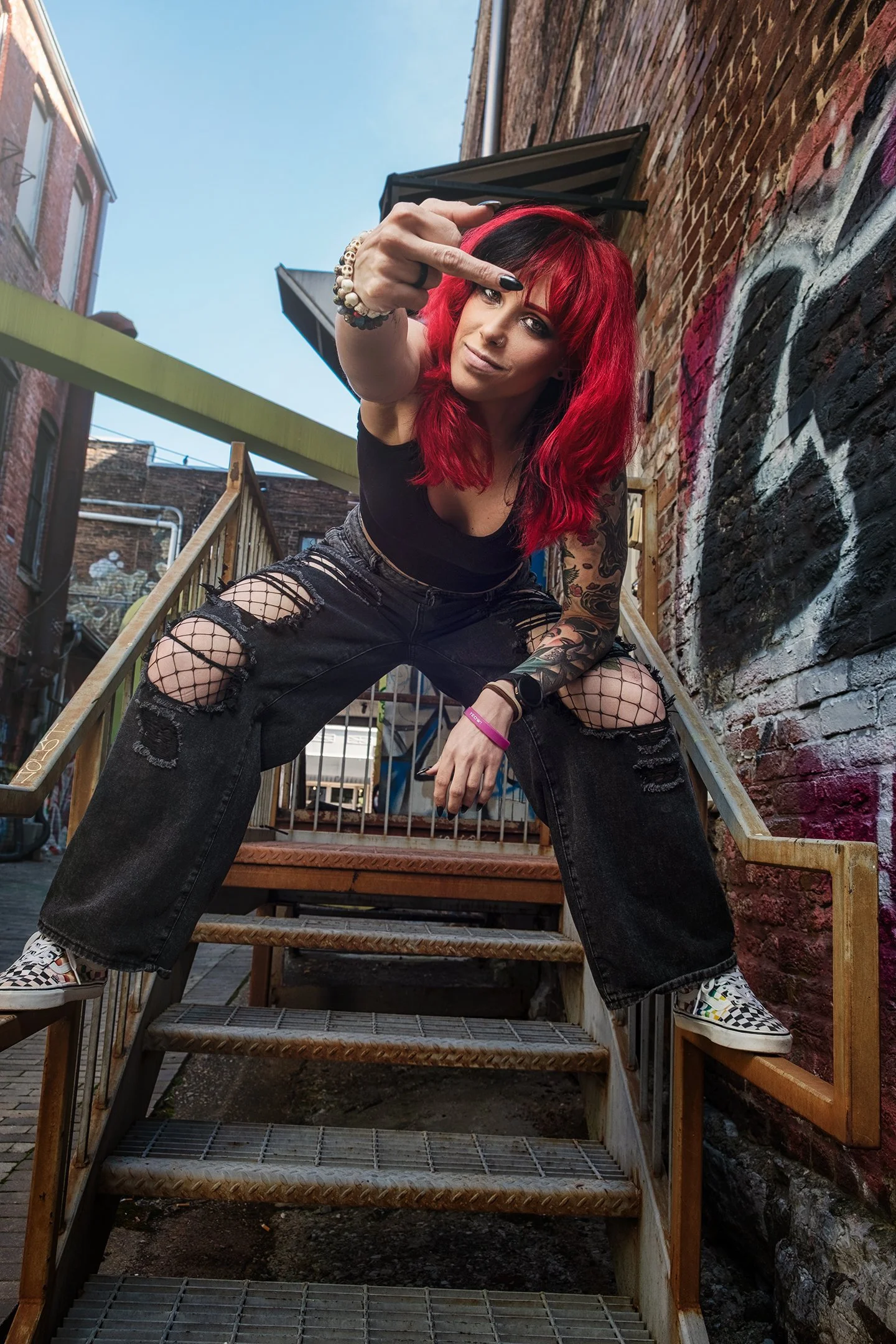 Creative Portrait Photography - Chattanooga Portrait Photographer - Chattanooga Portrait Photography - Photographer Ricky Davis of TRD Photography - Tattoo Model Photographer - Alternative Photographer - Chattanooga Tattoo Photography - gothic photog