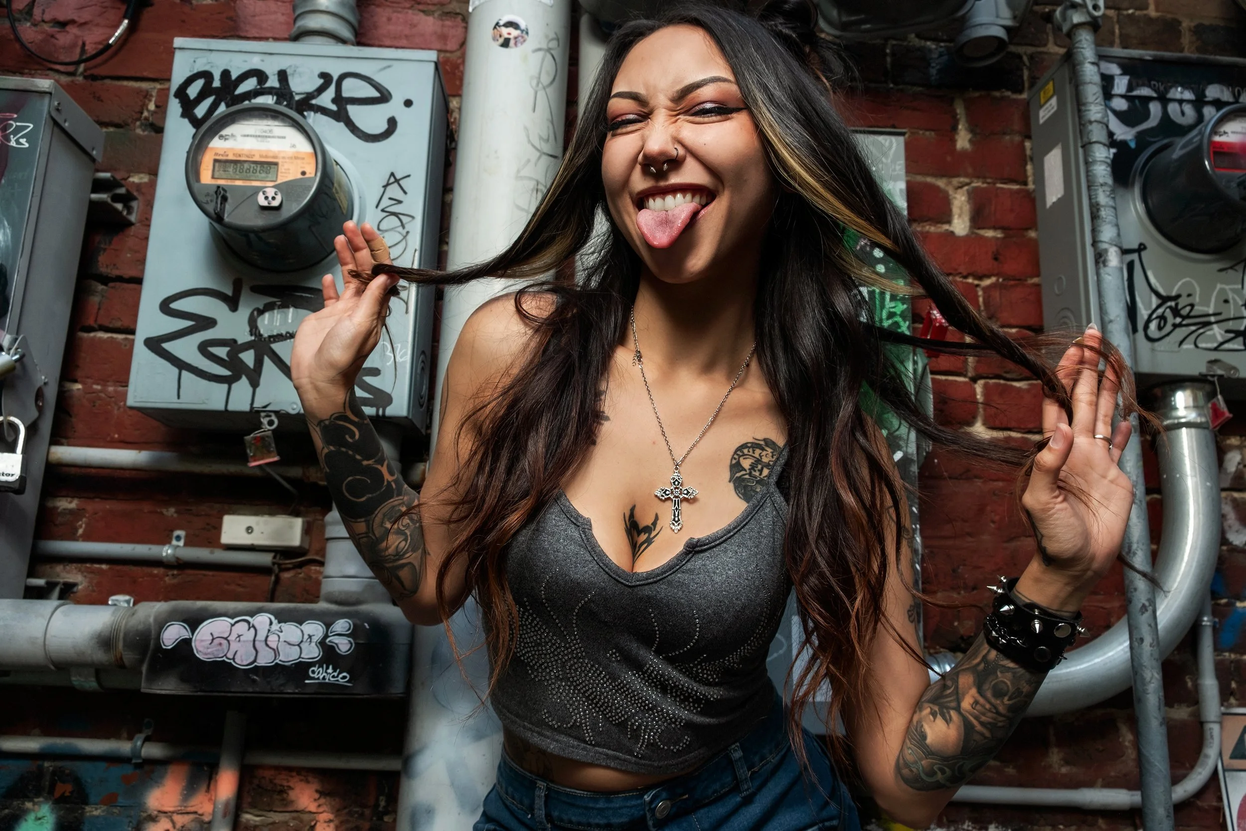 Creative Portrait Photography - Chattanooga Portrait Photographer - Chattanooga Portrait Photography - Photographer Ricky Davis of TRD Photography - Tattoo Model Photographer - Alternative Photographer - Chattanooga Tattoo Photography - gothic photog