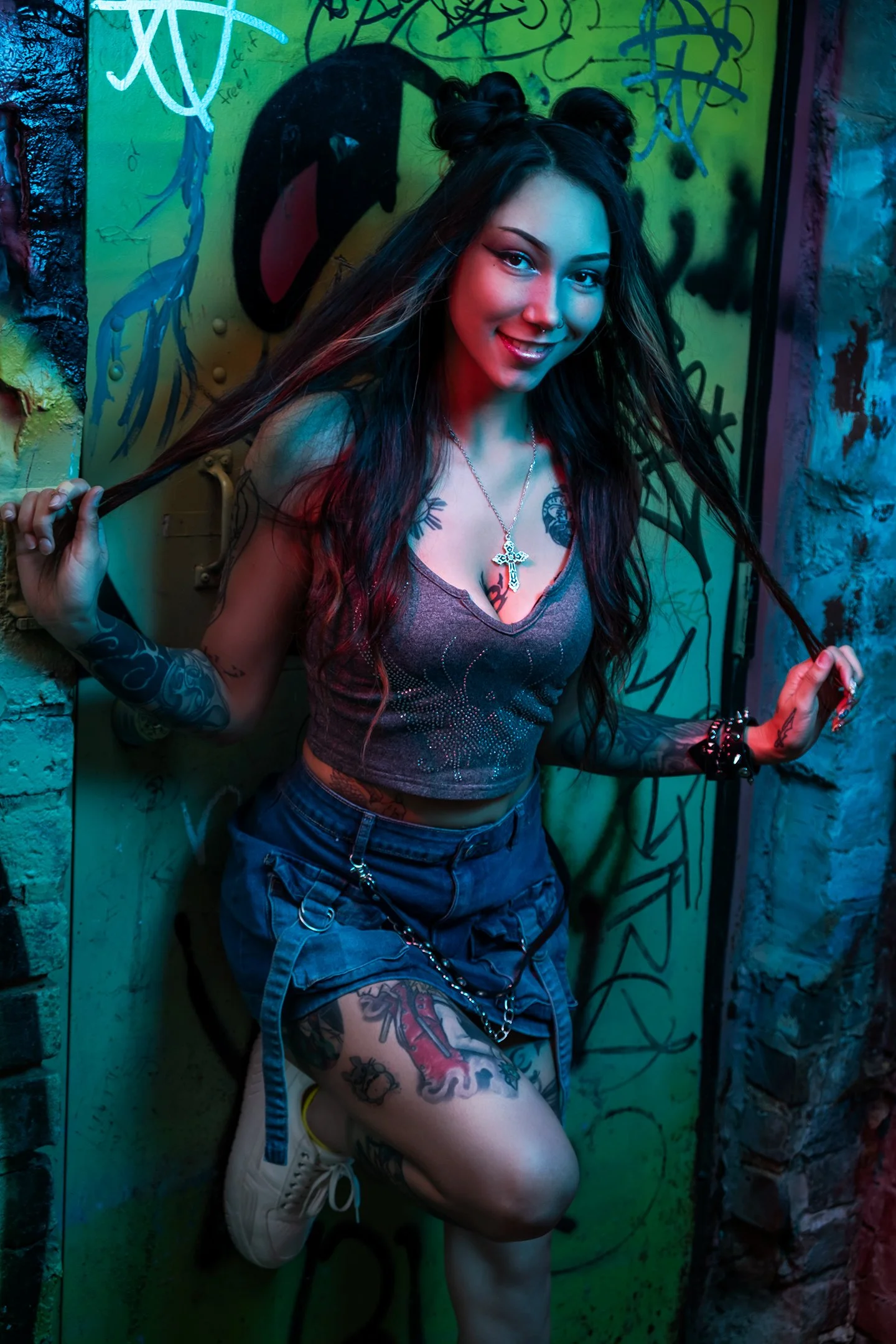 Creative Portrait Photography - Chattanooga Portrait Photographer - Chattanooga Portrait Photography - Photographer Ricky Davis of TRD Photography - Tattoo Model Photographer - Alternative Photographer - Chattanooga Tattoo Photography - gothic photog