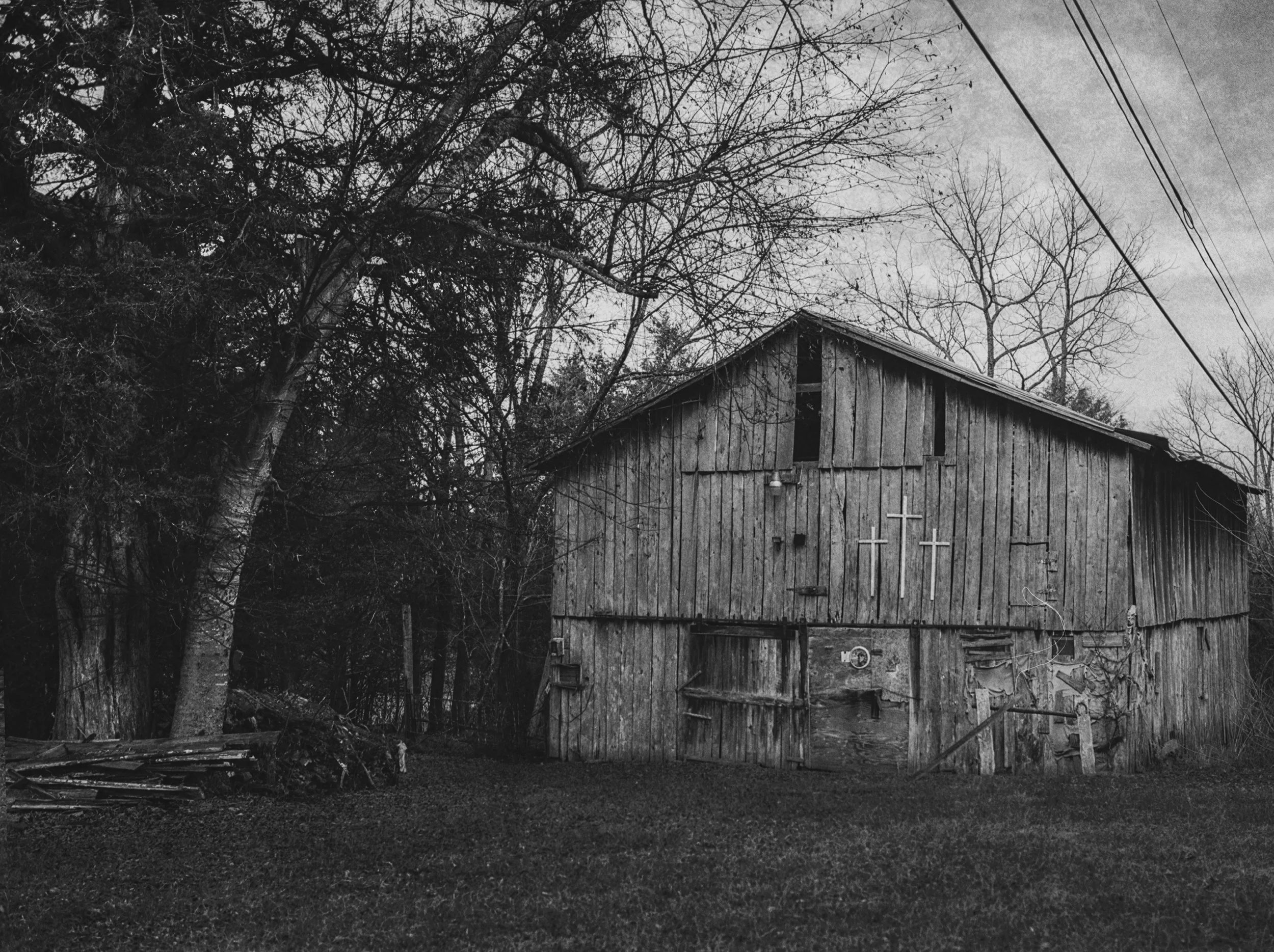 Old Barn on Backroads - Decatur, Tennessee 
Kodak Tri X Film Photography 
Photographer Ricky Davis of TRD Photography
