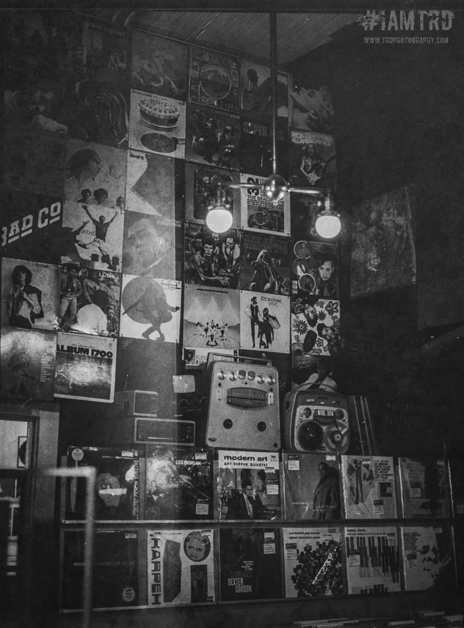 Sweet Melissa's Records - Marietta, Georgia
Kodak Tri X Film Photography 
Photographer Ricky Davis of TRD Photography