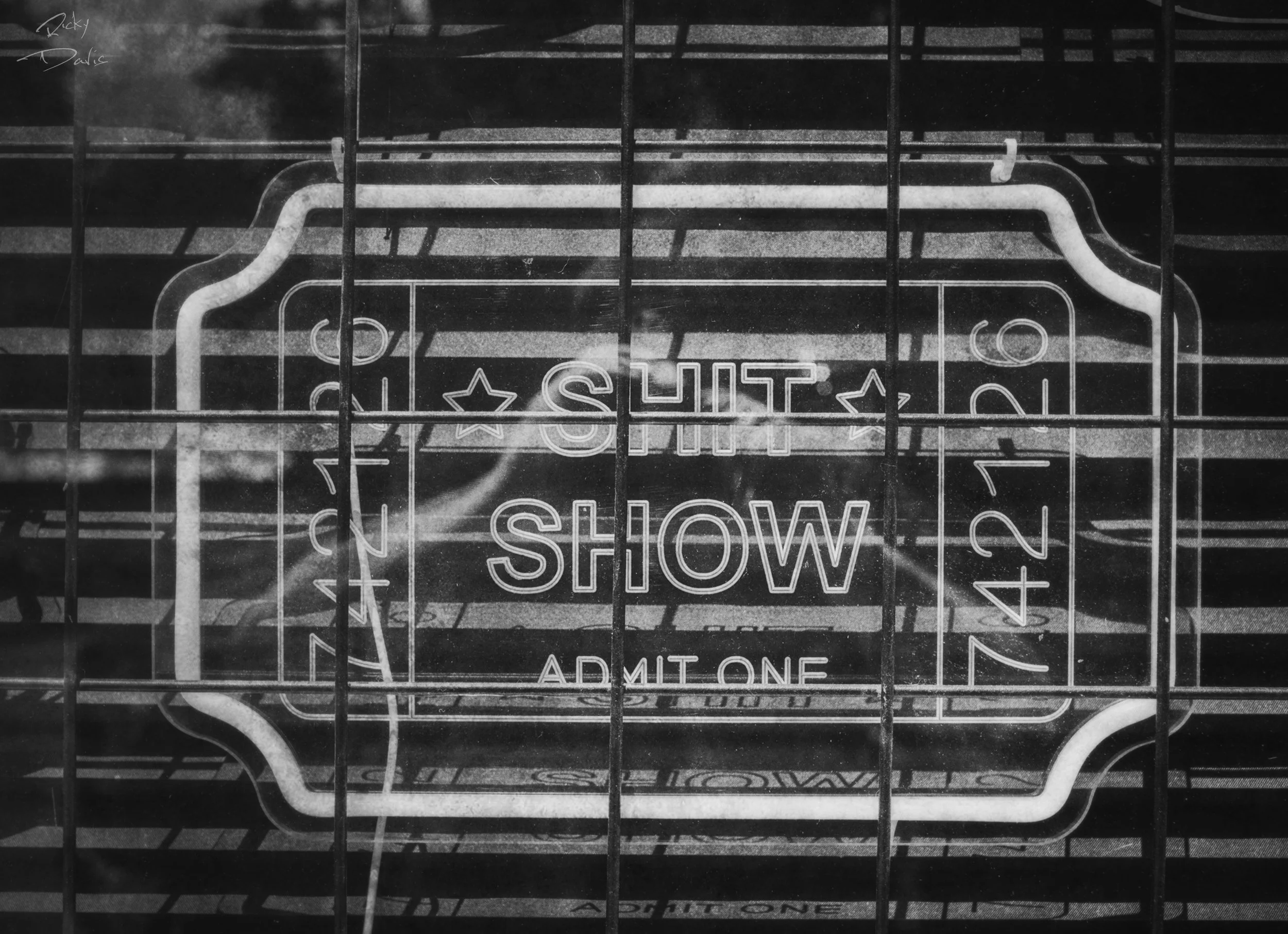 Shit Show Neon Sign - Portland, Oregon
Kodak Tri X Film Photography
Photographer Ricky Davis of TRD Photography