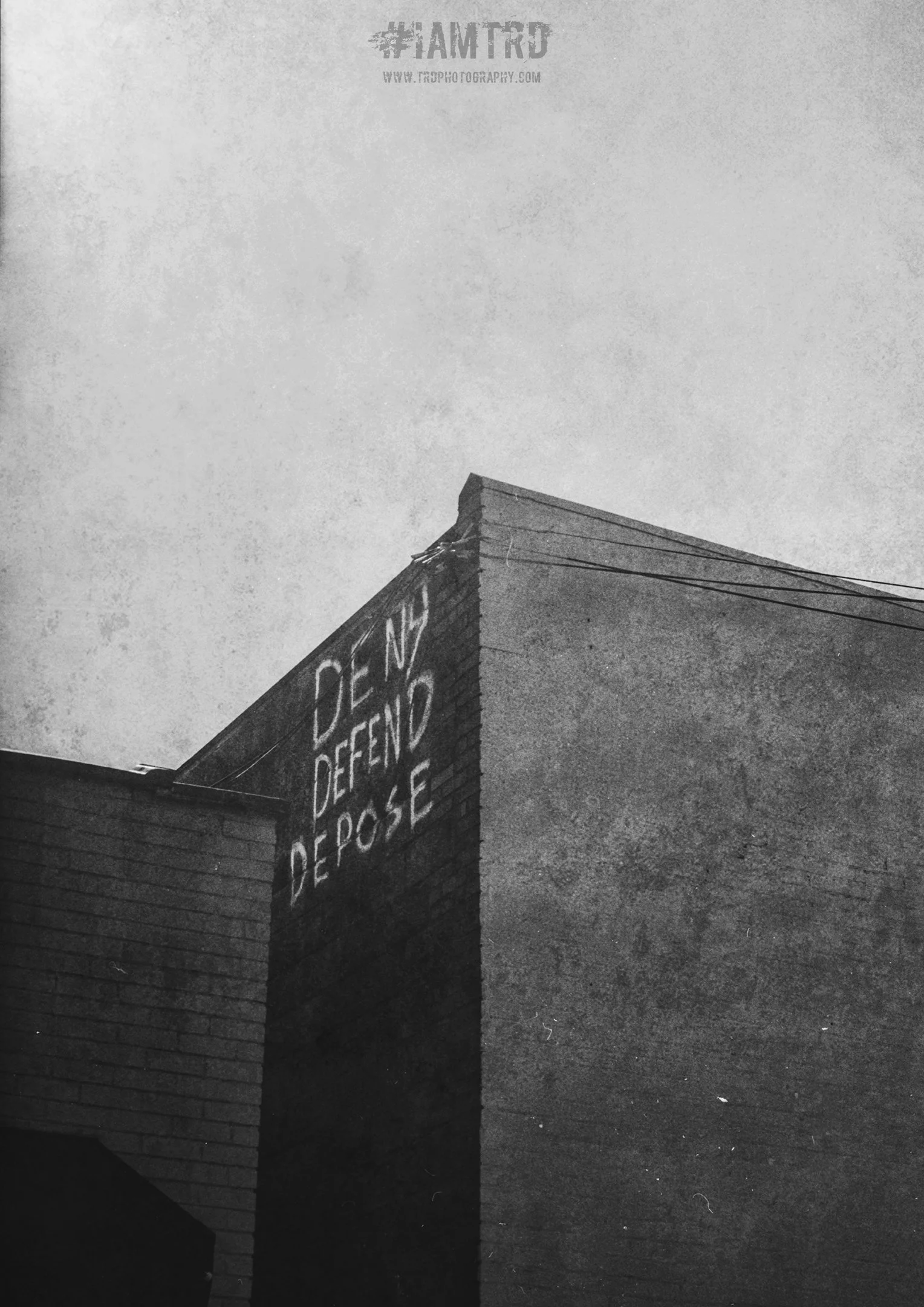 Deny Defend Depose Street Art - Nashville, Tennessee 