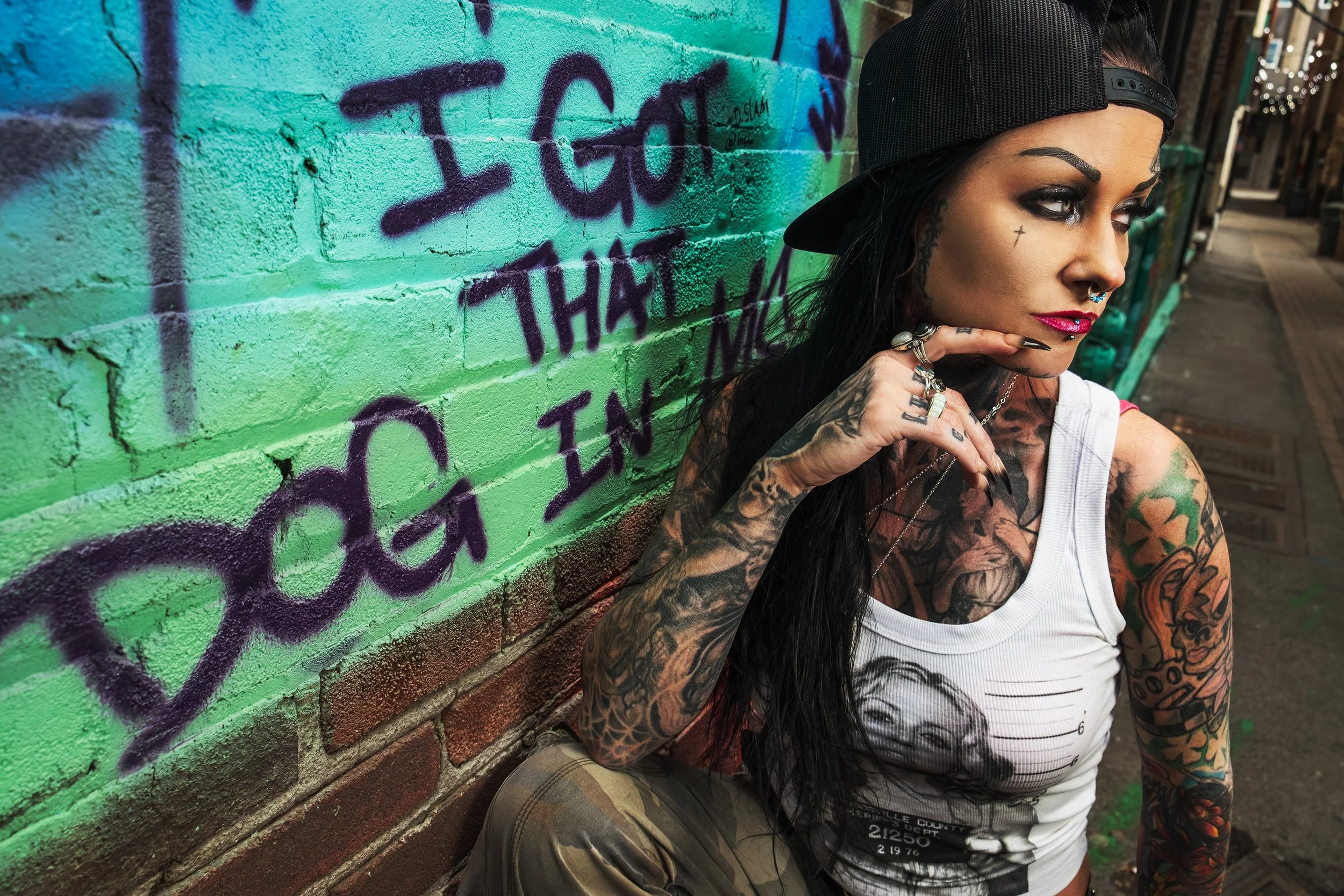 Creative Portrait Photography - Chattanooga Portrait Photographer - Chattanooga Portrait Photography - Photographer Ricky Davis of TRD Photography - Tattoo Model Photographer - Alternative Photographer - Chattanooga Tattoo Photography - gothic photog