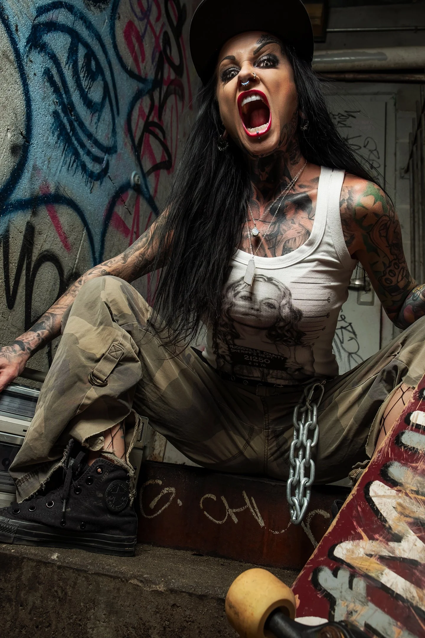 Creative Portrait Photography - Chattanooga Portrait Photographer - Chattanooga Portrait Photography - Photographer Ricky Davis of TRD Photography - Tattoo Model Photographer - Alternative Photographer - Chattanooga Tattoo Photography - gothic photog