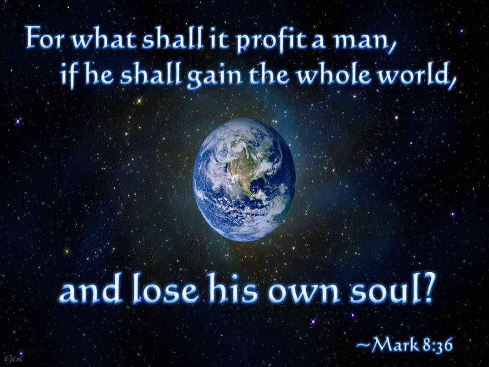 Mark 8:36 What Is The Price — Tell the Lord Thank You