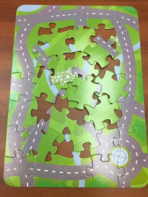 Puzzle map