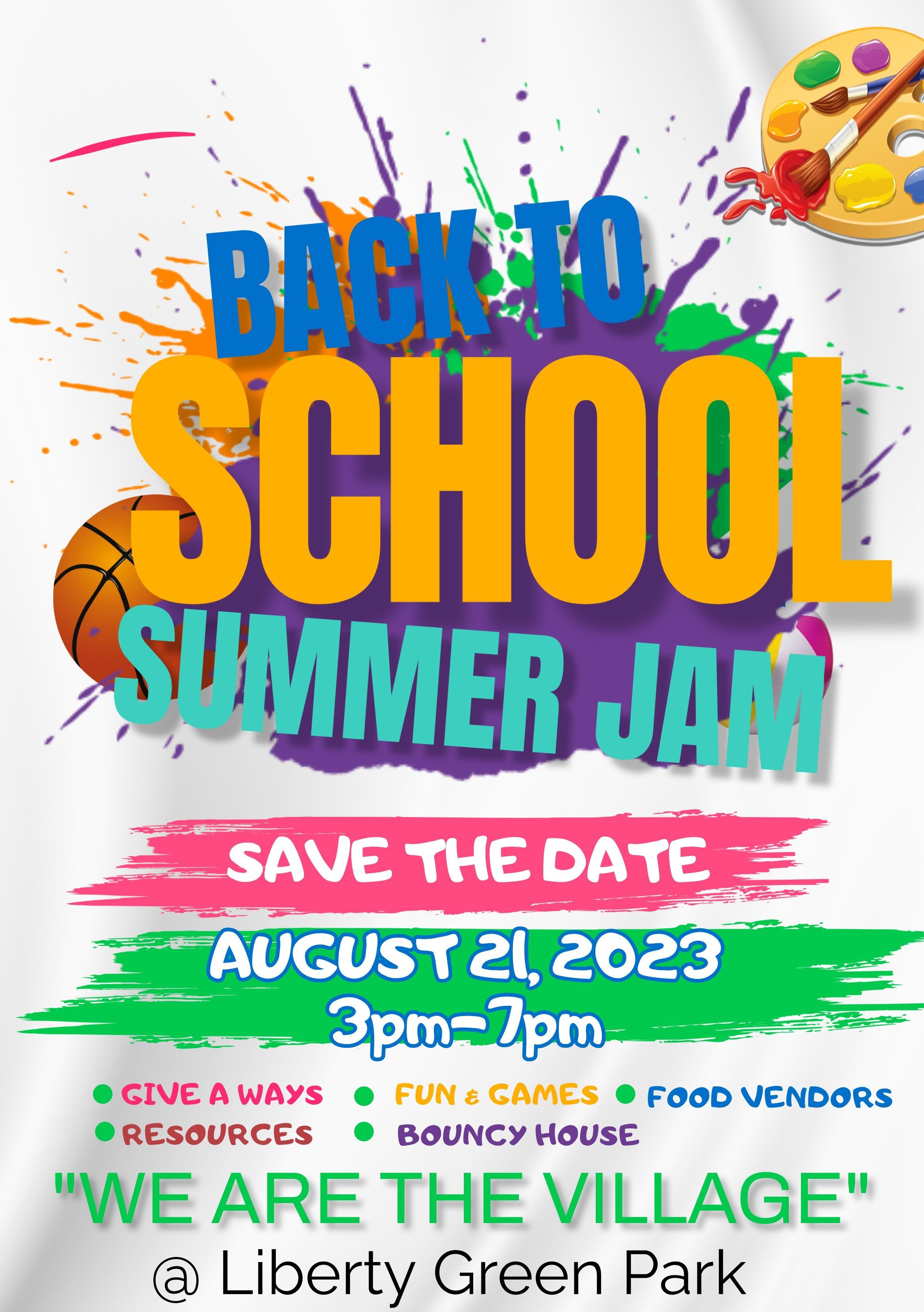 Back To School Jam: "We are the Village"