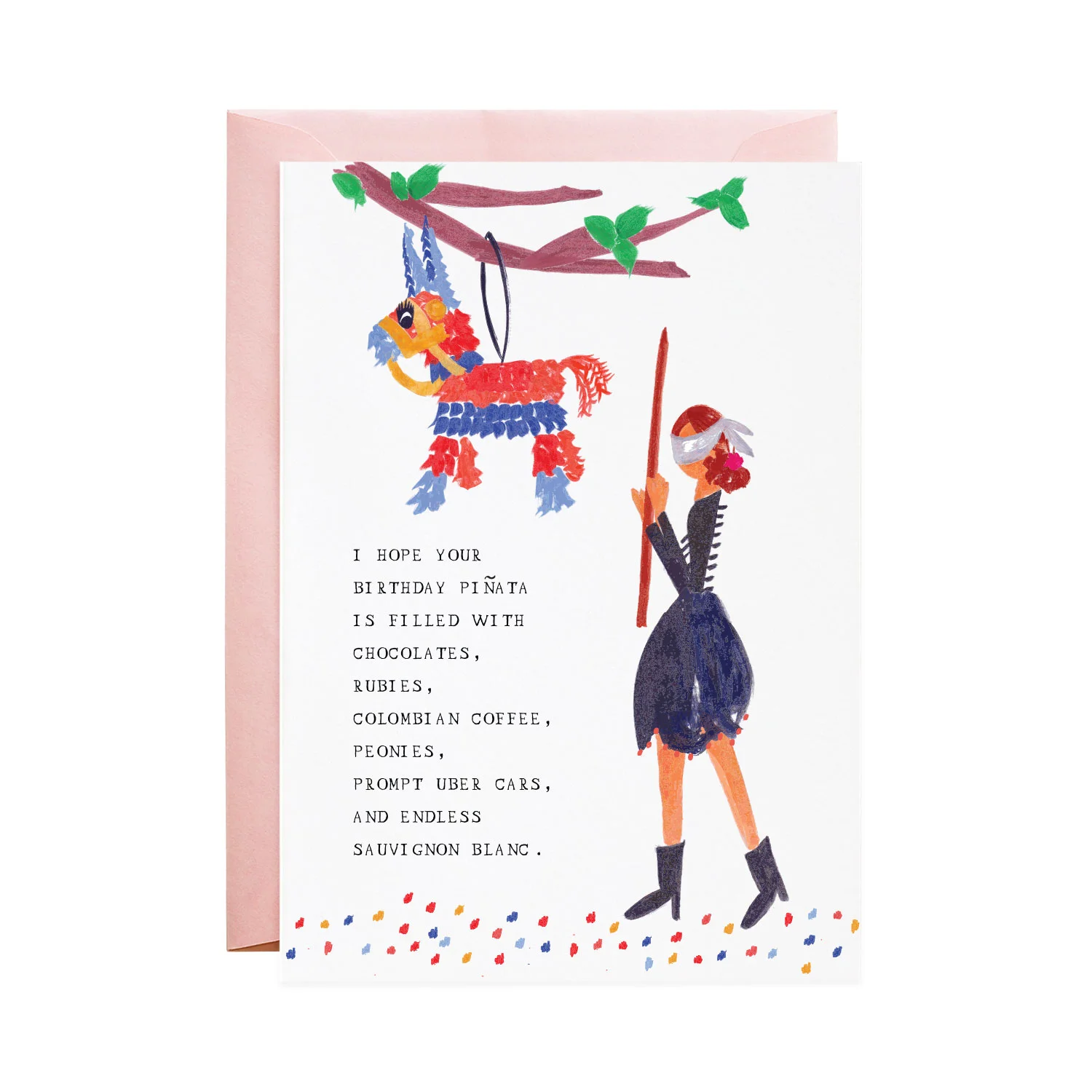 My Birthday Pinata- Greeting Card — Mr. Boddington's Studio