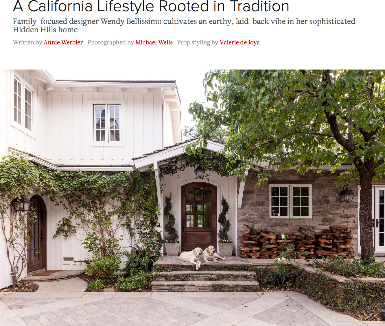   A California Lifestyle Rooted in Tradition     