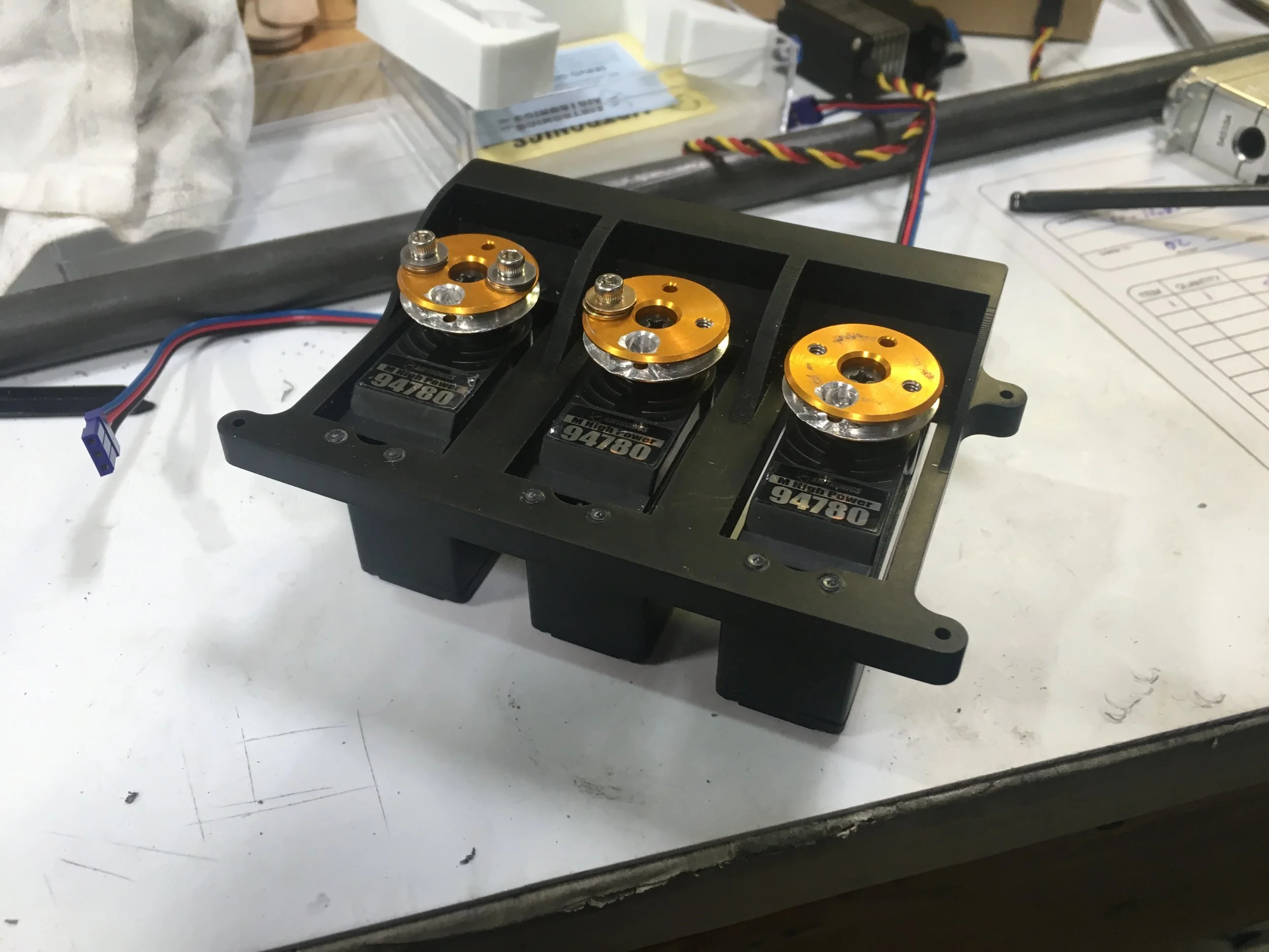 Servo Holder and Mount