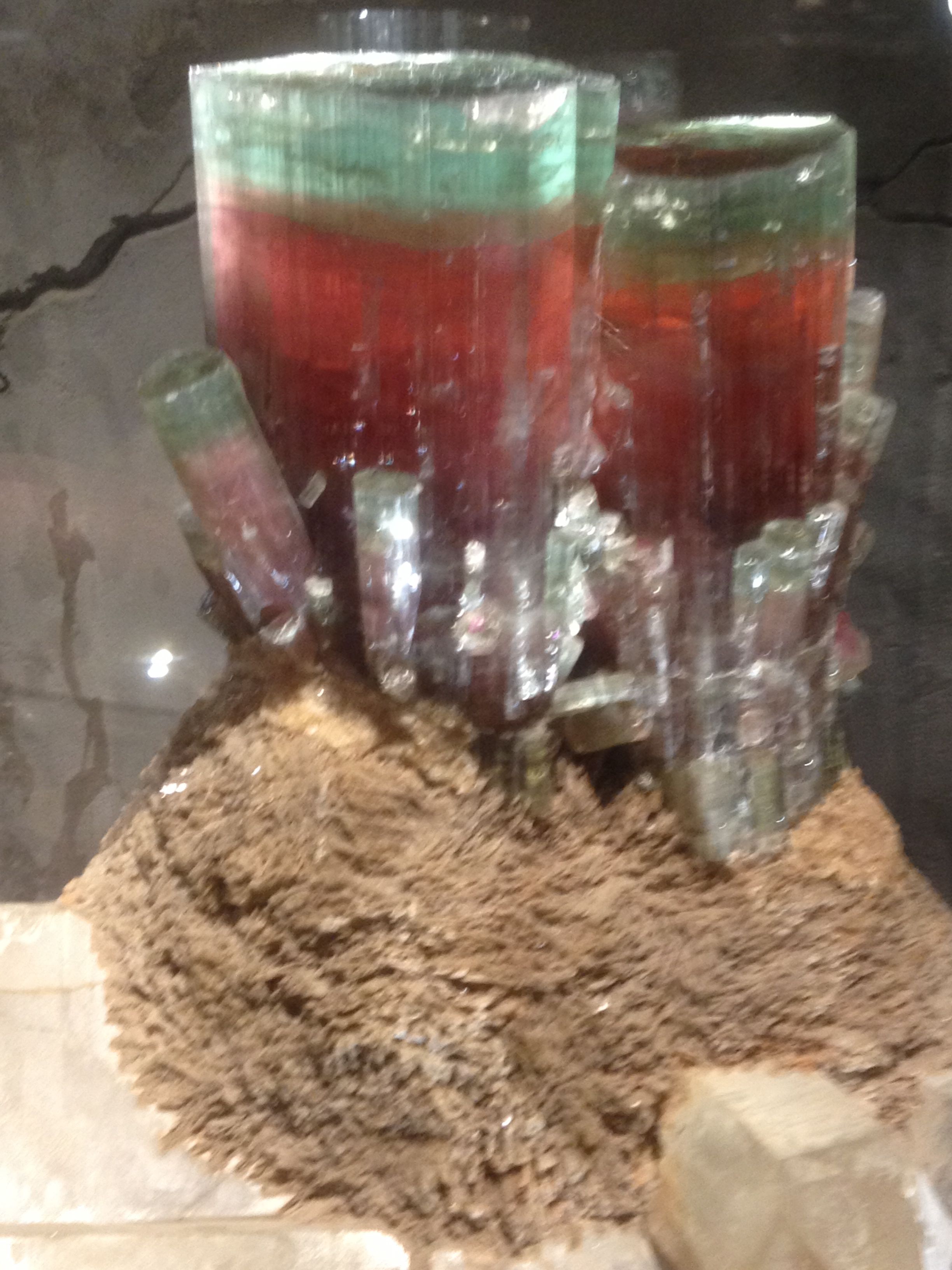 Tourmaline Specimen at the Smithsonian