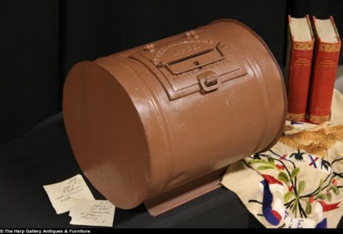 Tin Voting box from the 1890's