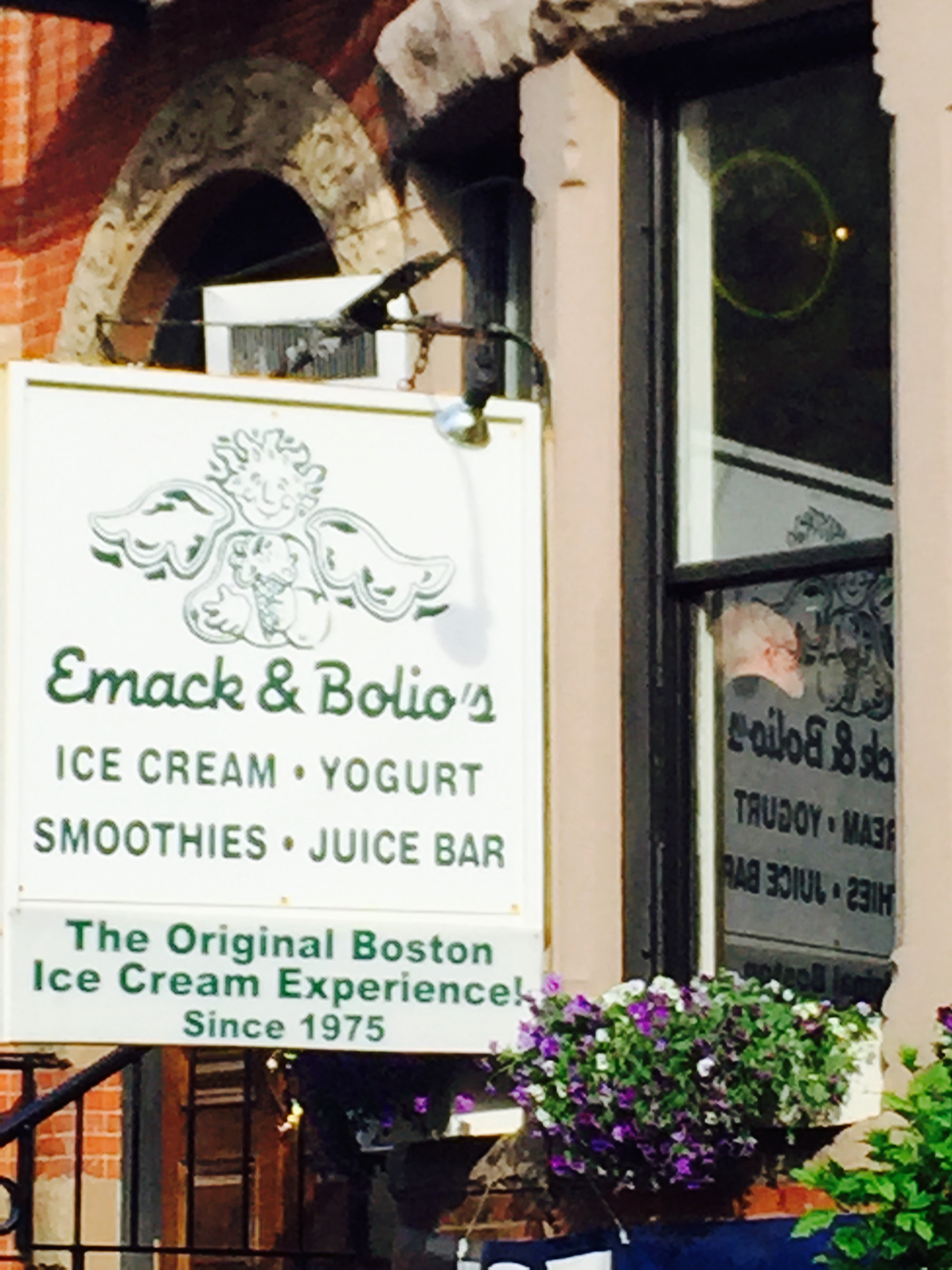 For whatever reason, Boston and environs has an amazing amount of hand-made ice cream shops. It may only be a coinincidence that the city provides perfect stoops to sit on while enjoying the creamy elixir. 