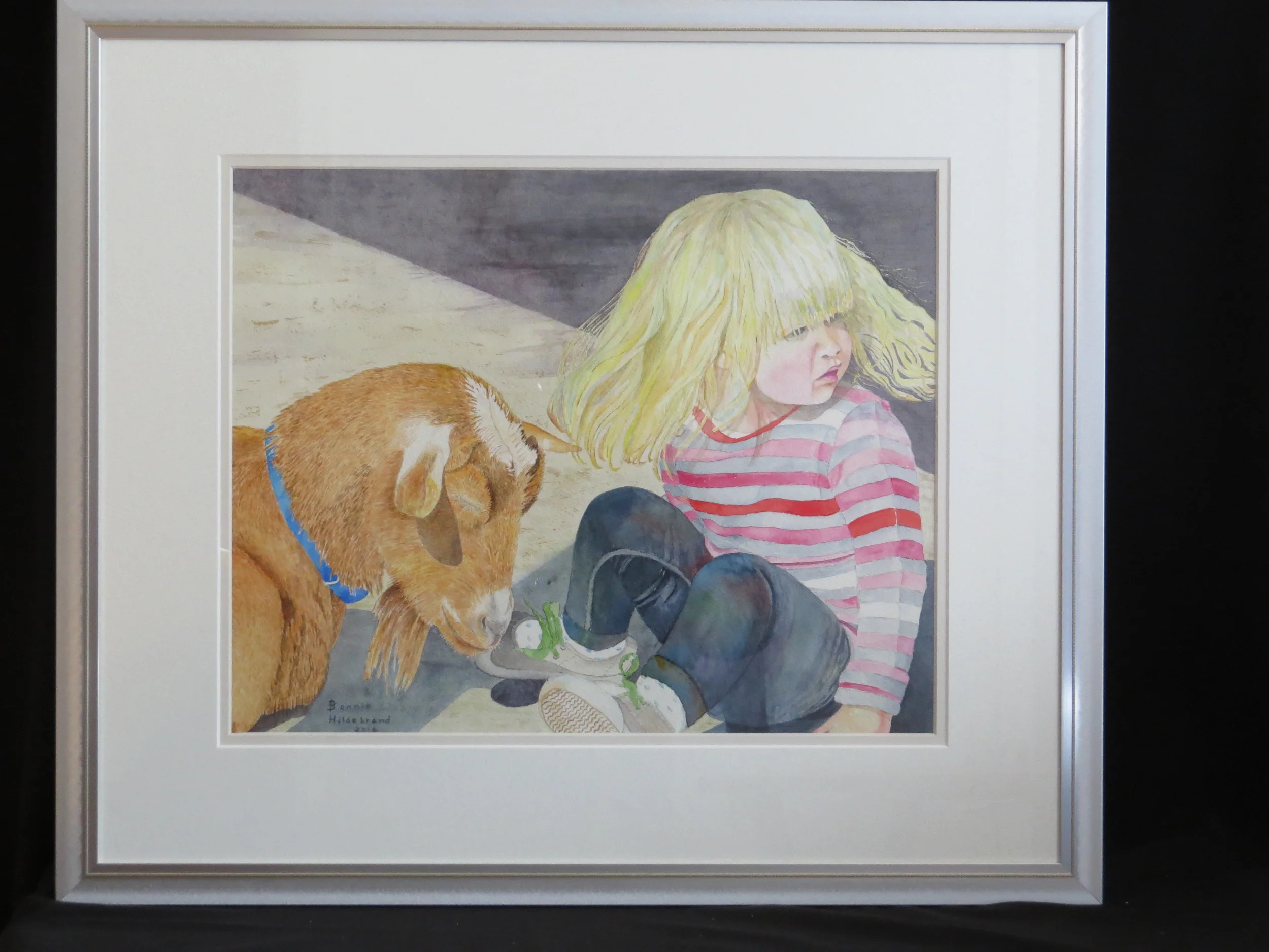 Jane and Billy Goat      -     SOLD
