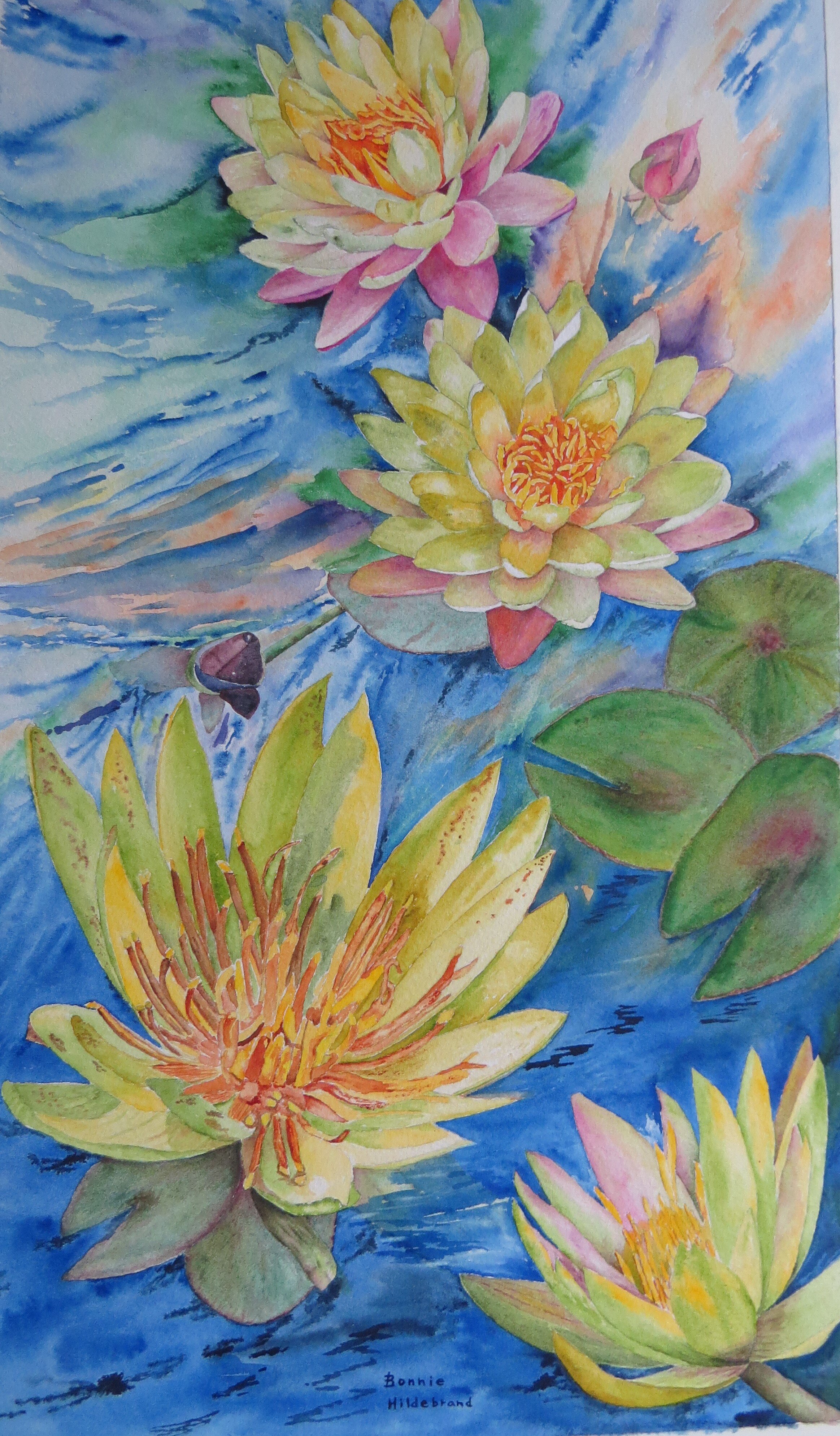 Water Lilies - SOLD